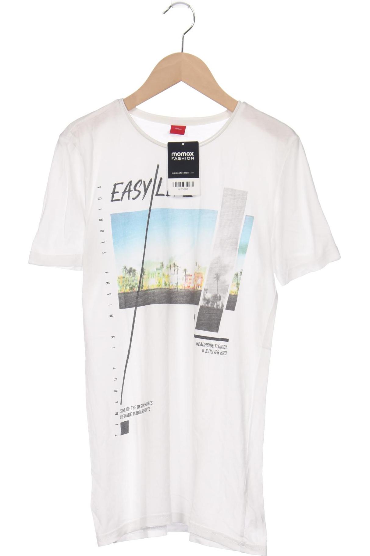 

s.Oliver Damen T-Shirt, weiß, Gr. 176
