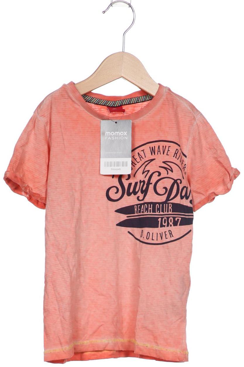 

s.Oliver Damen T-Shirt, orange, Gr. 104