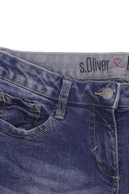 Thumbnail - s.Oliver Mädchen Shorts, marineblau, Gr. 170