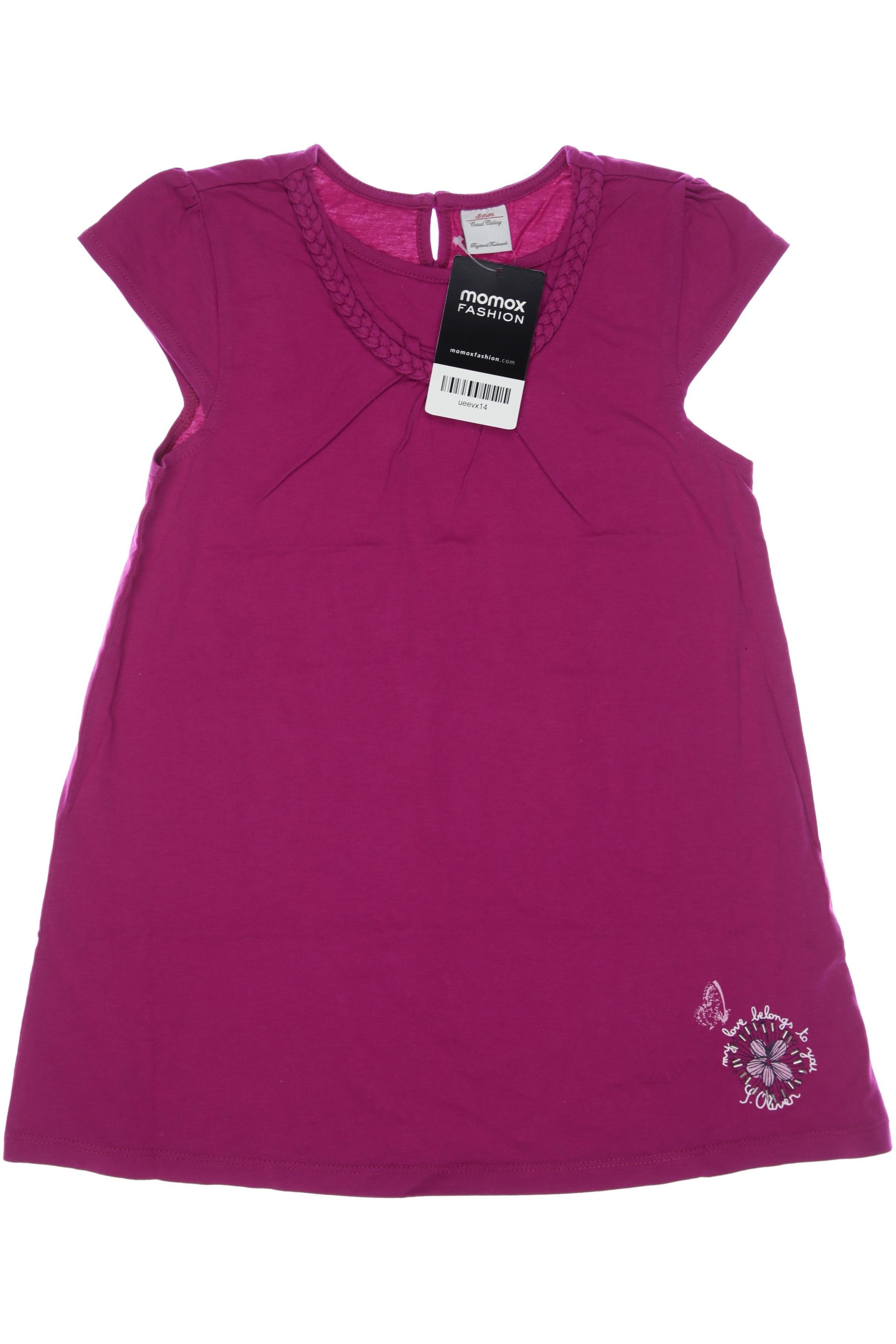 

s.Oliver Damen T-Shirt, flieder, Gr. 128