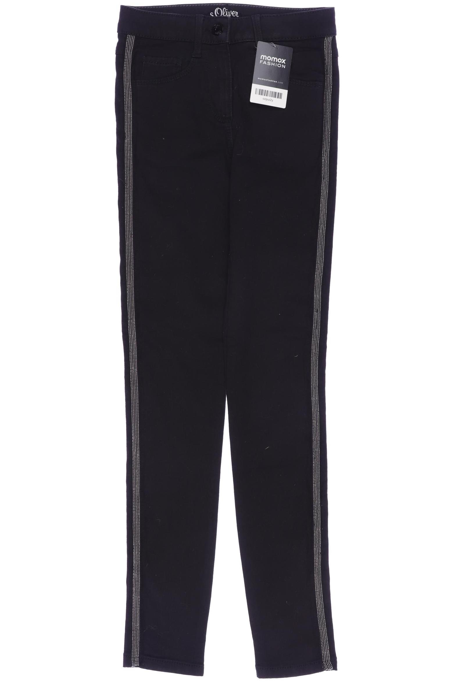 

s.Oliver Damen Jeans, schwarz, Gr. 152