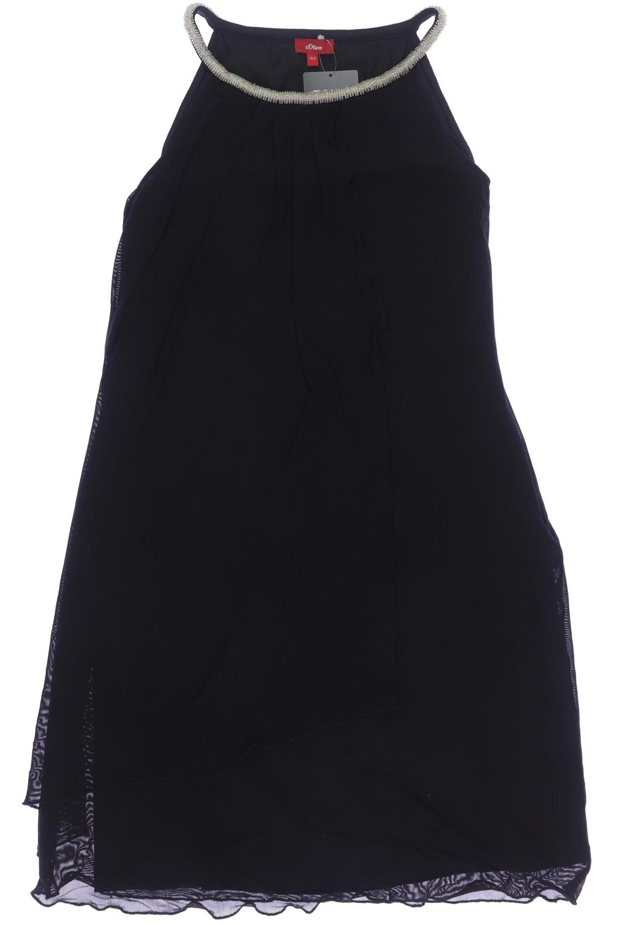 

s.Oliver Damen Kleid, schwarz, Gr. 152