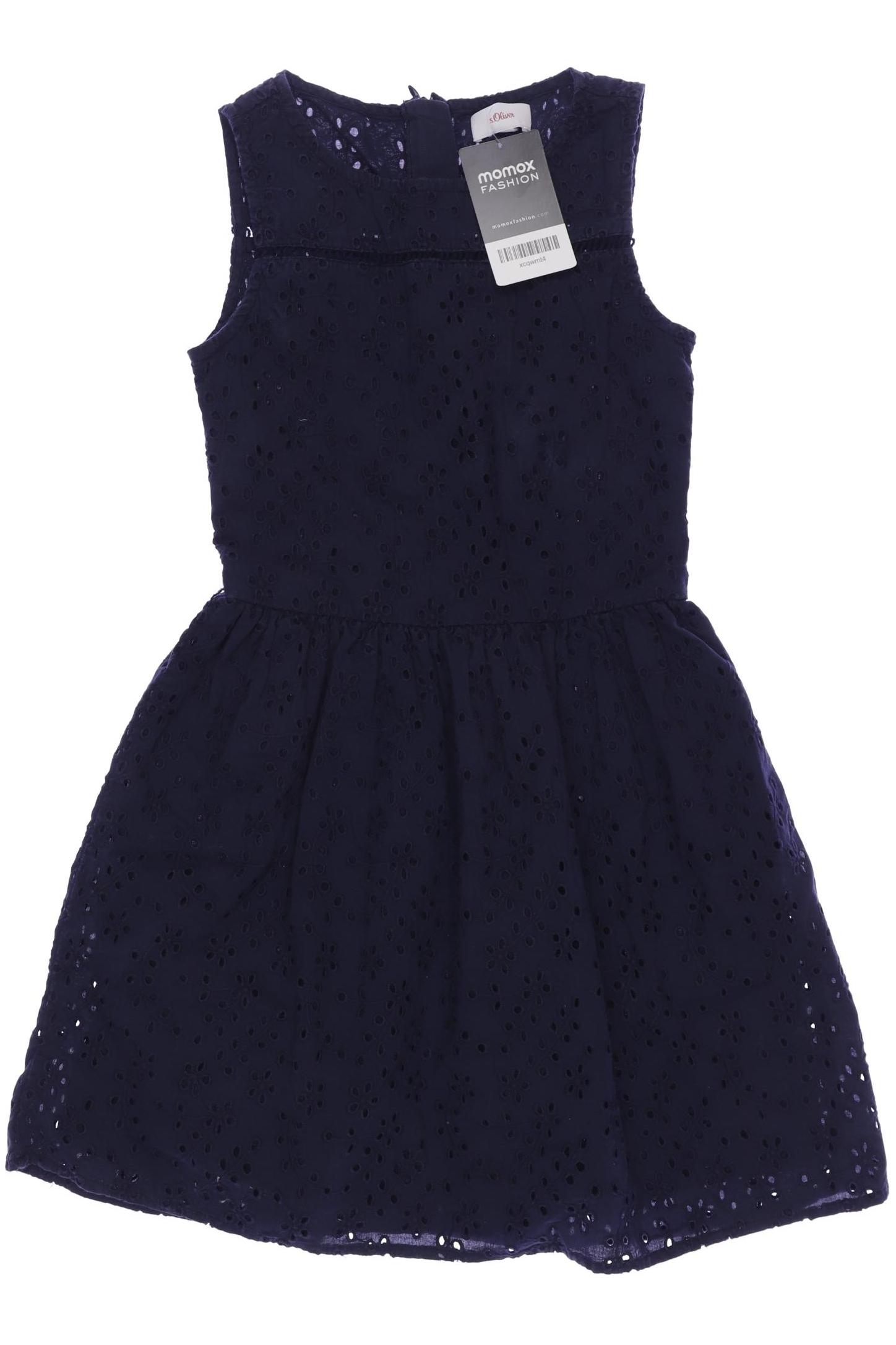 

s.Oliver Damen Kleid, marineblau, Gr. 140