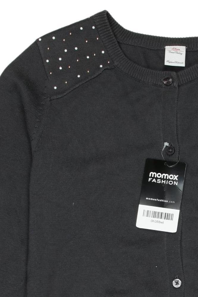 Thumbnail - s.Oliver Mädchen Strickjacke, grau, Gr. 164