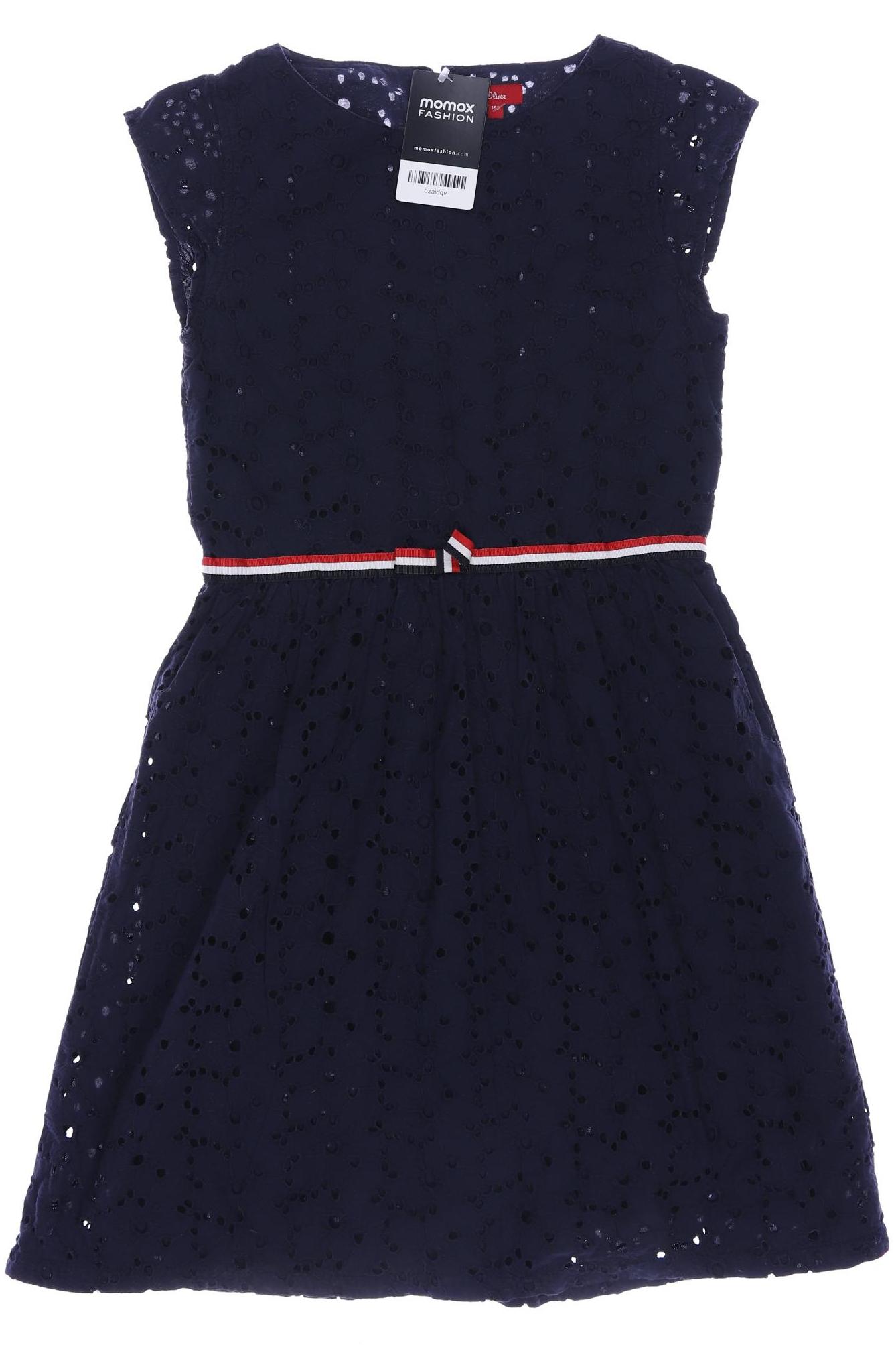 

s.Oliver Mädchen Kleid, marineblau