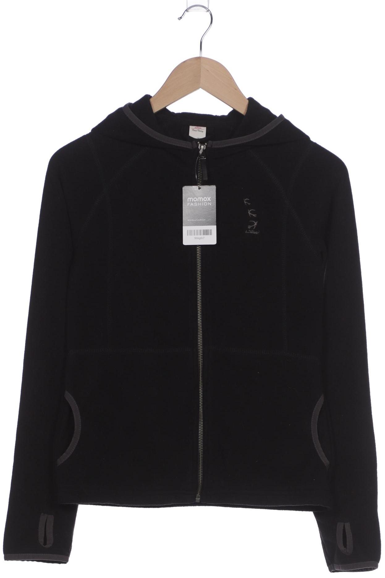 

s.Oliver Damen Hoodies & Sweater, schwarz, Gr. 164