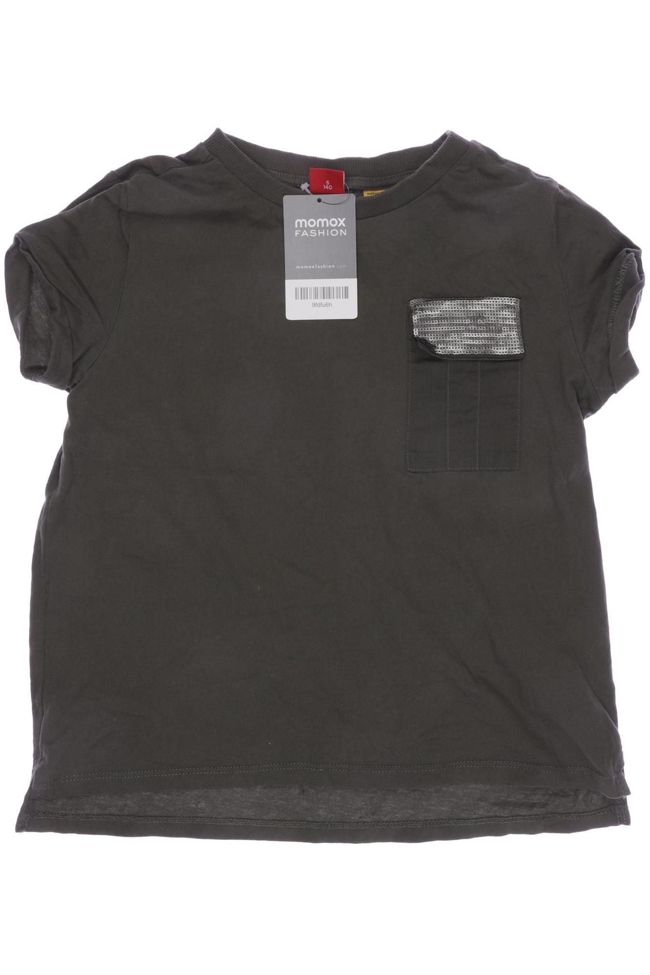 

s.Oliver Damen T-Shirt, grün, Gr. 140