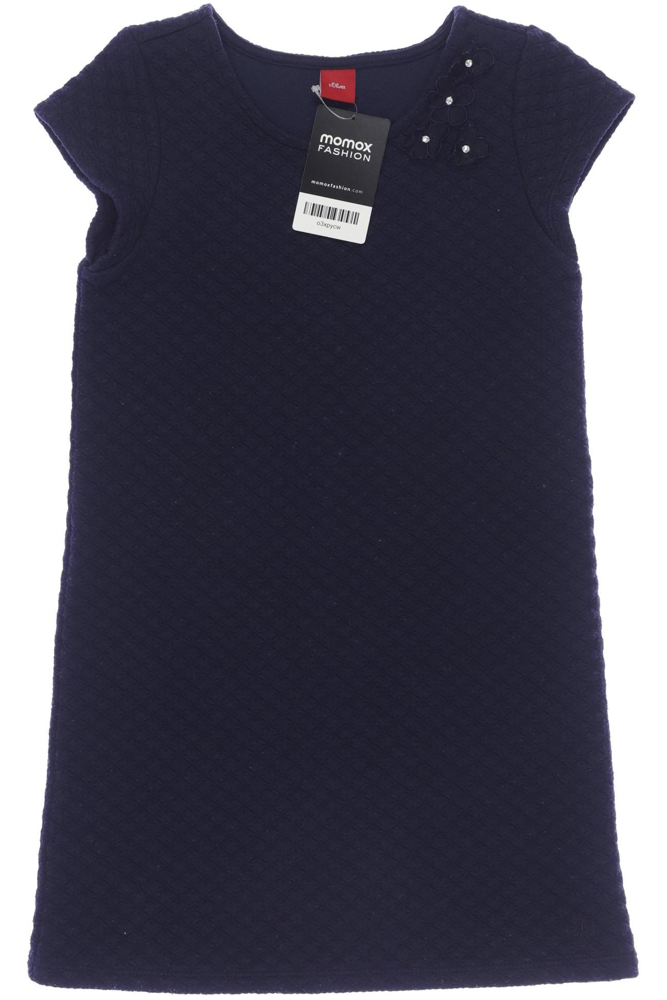 

s.Oliver Damen Kleid, marineblau, Gr. 128