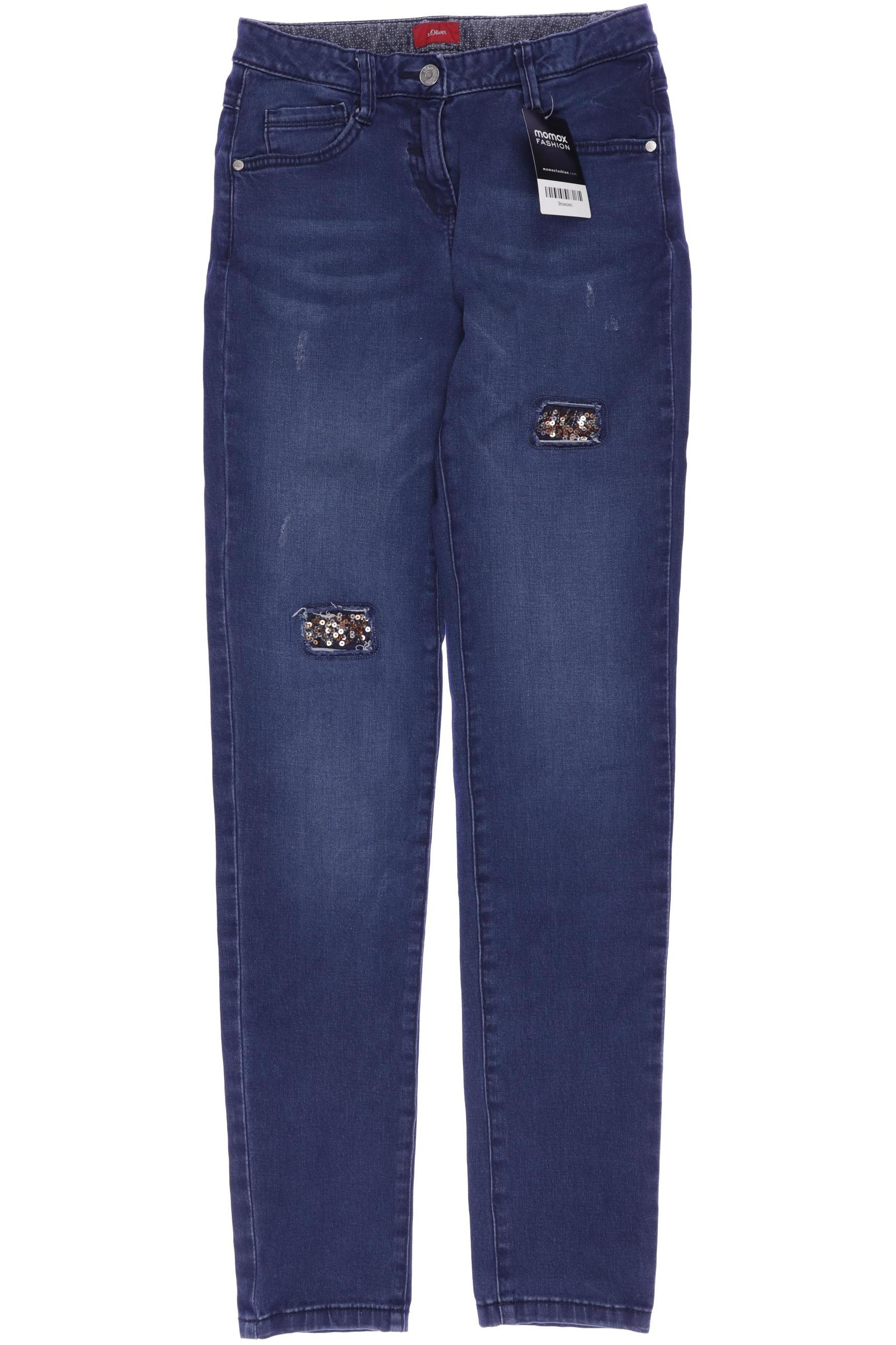 

s.Oliver Damen Jeans, blau, Gr. 176