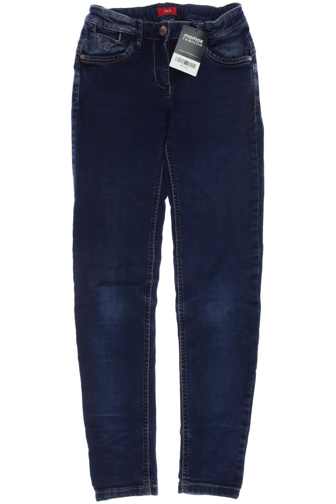

s.Oliver Damen Jeans, blau, Gr. 146