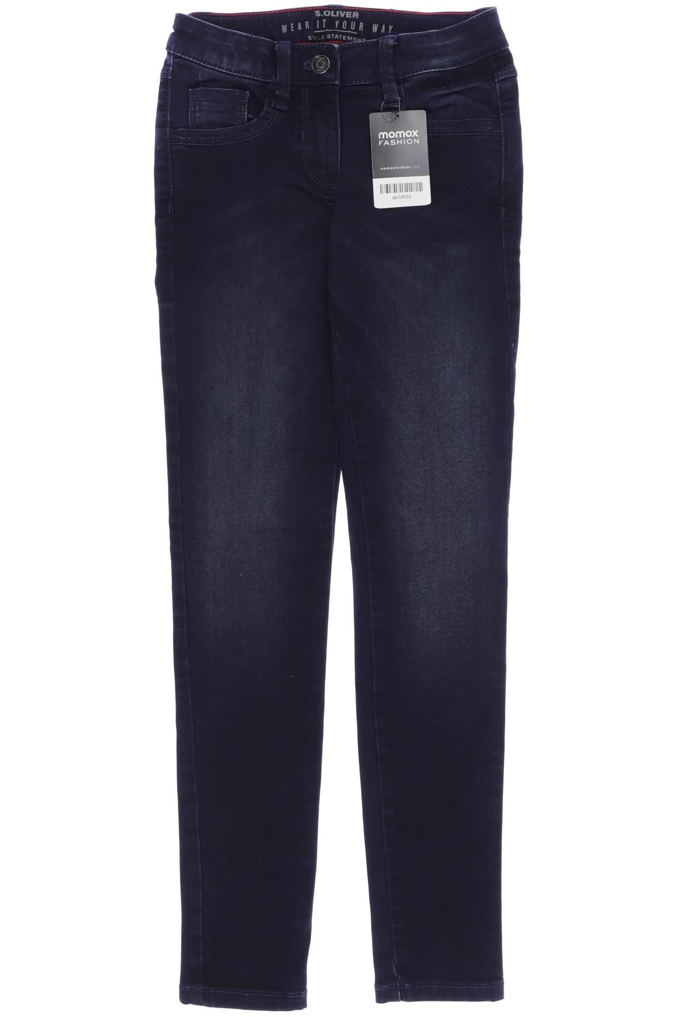 

s.Oliver Mädchen Jeans, marineblau