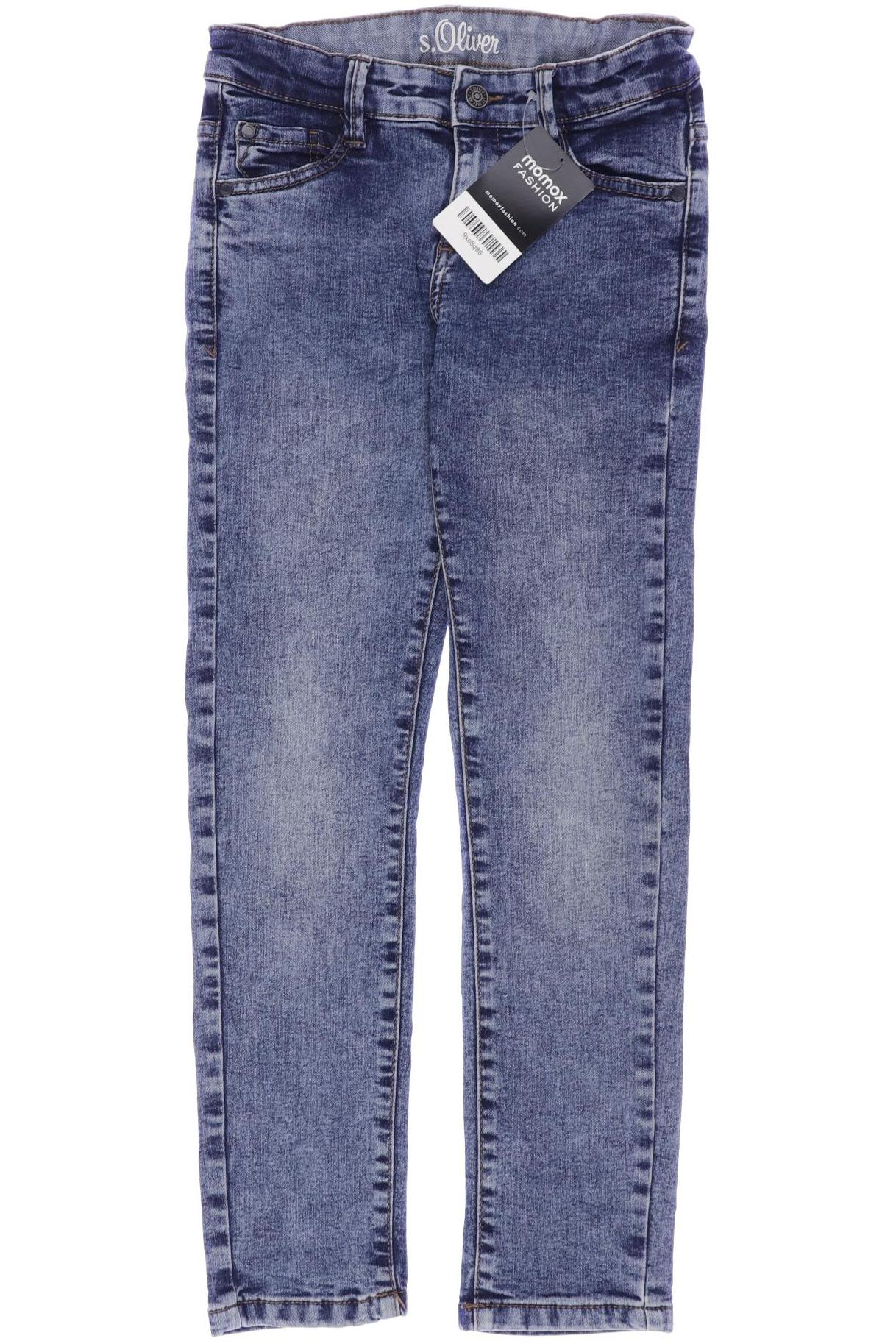 

s.Oliver Damen Jeans, blau, Gr. 134