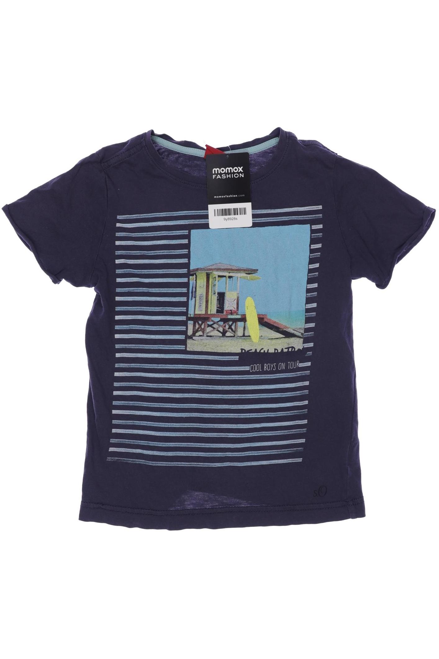 

s.Oliver Damen T-Shirt, marineblau, Gr. 116
