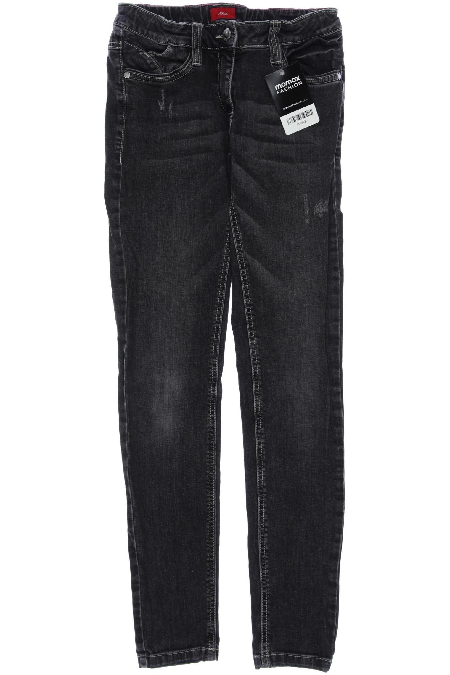

s.Oliver Damen Jeans, grau, Gr. 152