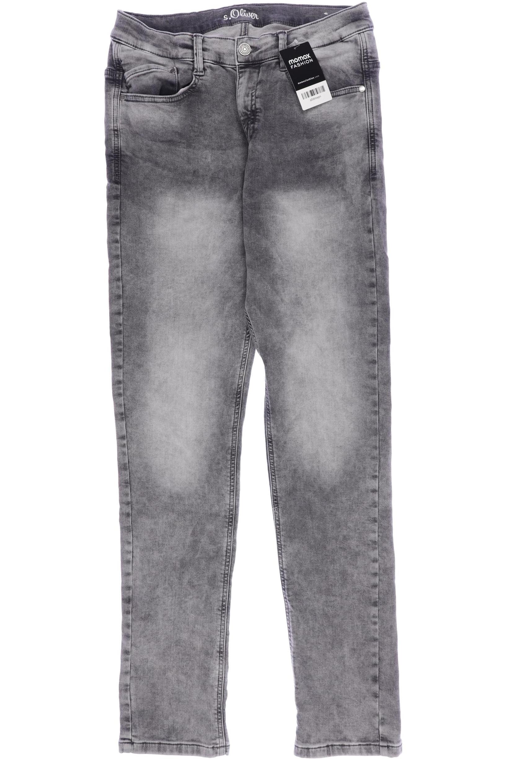 

s.Oliver Damen Jeans, grau, Gr. 176