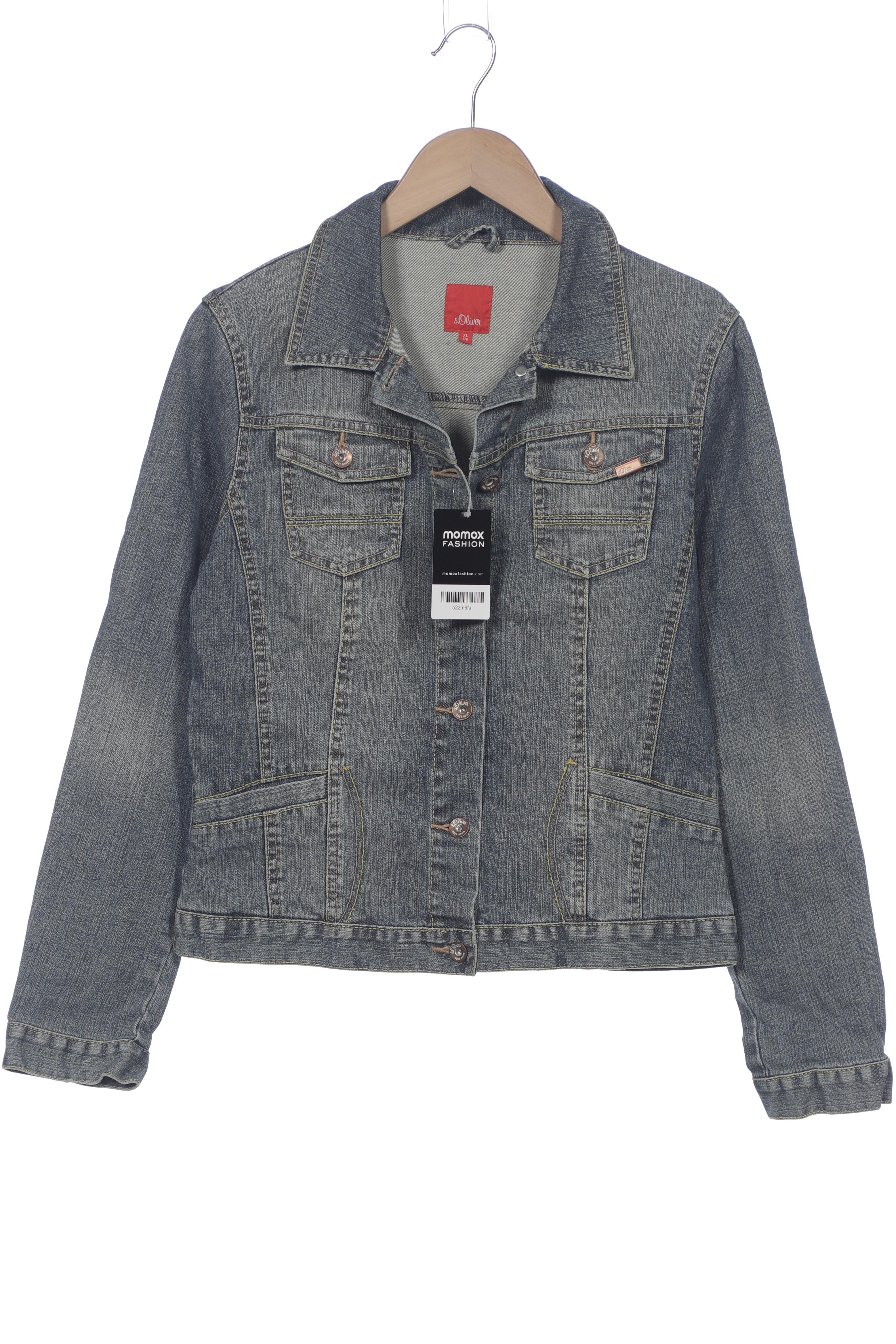 

s.Oliver Mädchen Jacke, blau, Gr. 176