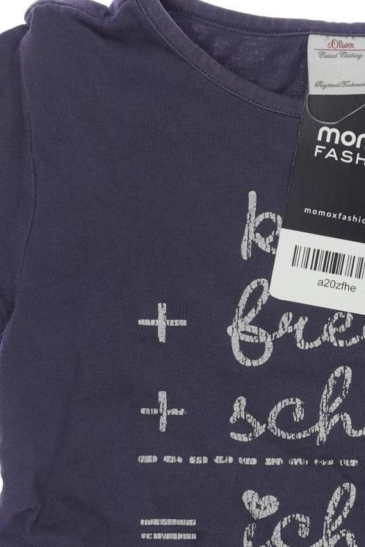 Thumbnail - s.Oliver Damen T-Shirt, marineblau, Gr. 116