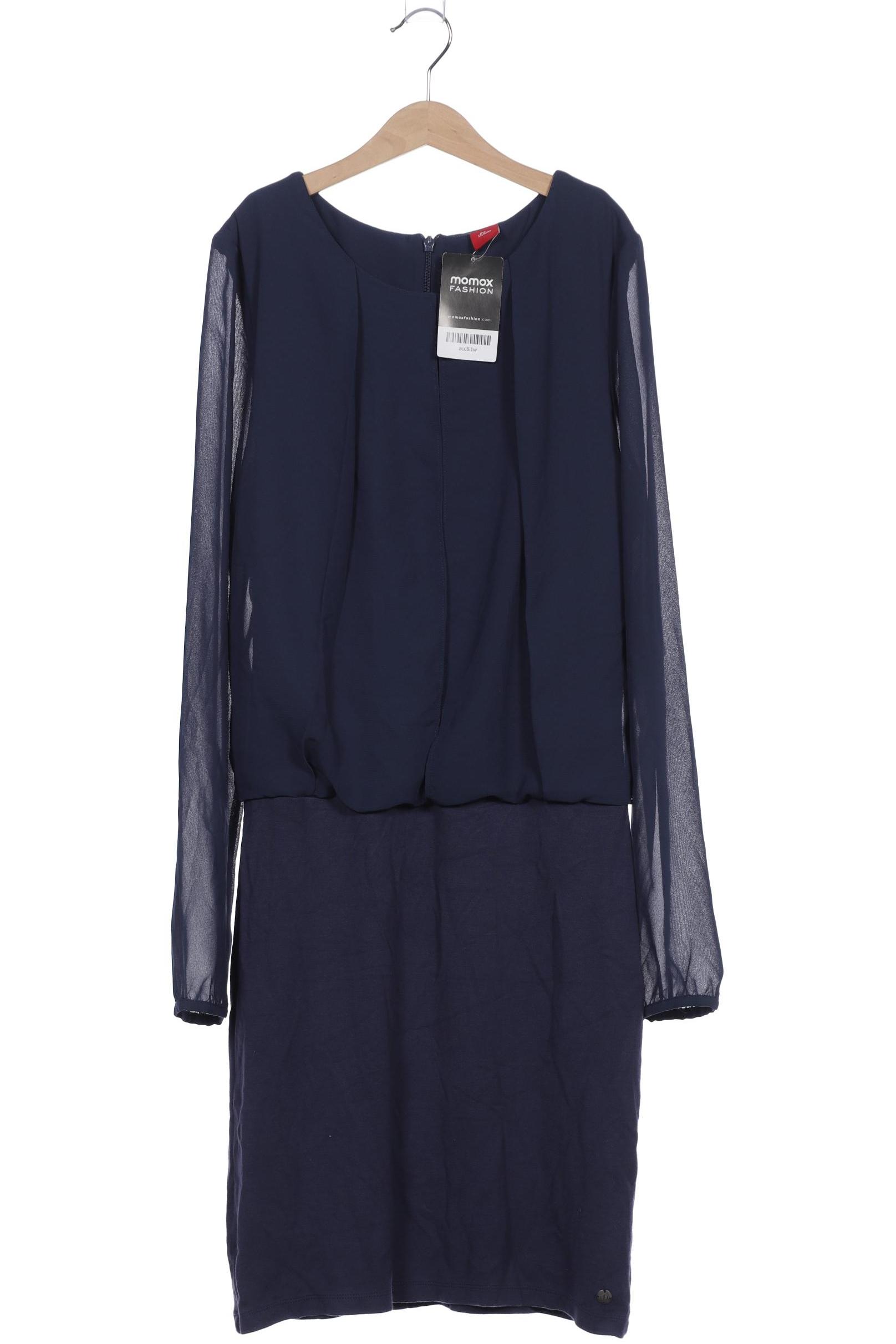 

s.Oliver Mädchen Kleid, marineblau