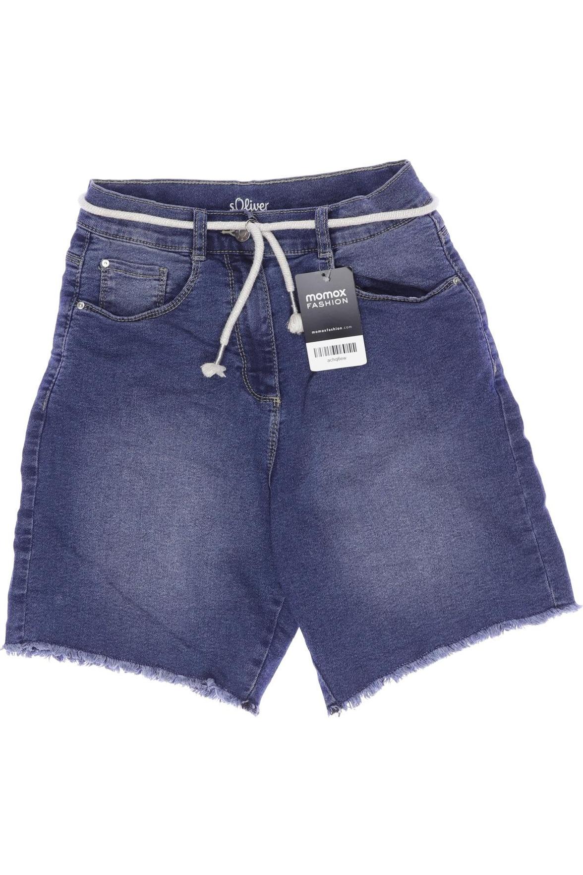 

s.Oliver Mädchen Shorts, blau