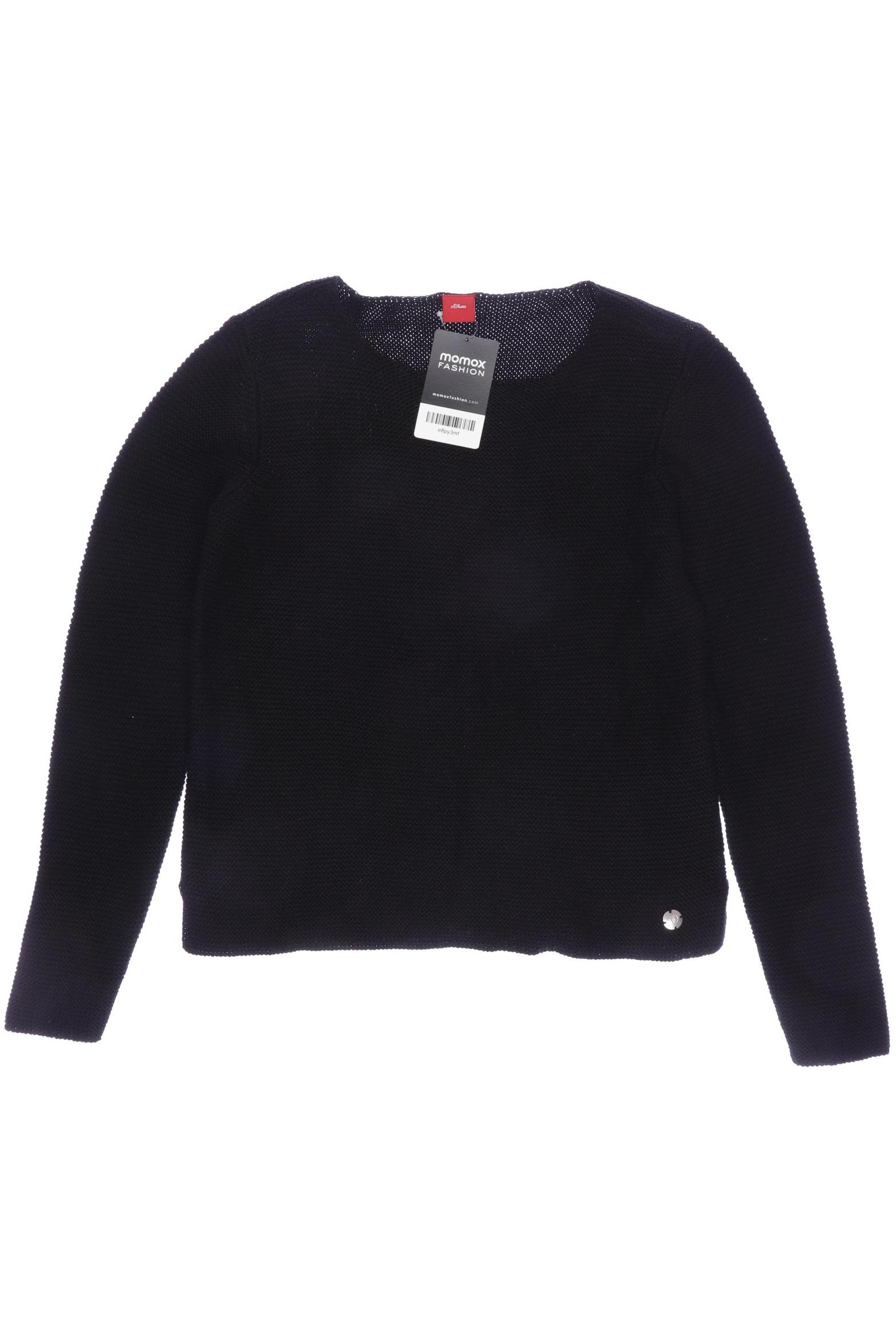 

s.Oliver Damen Pullover, schwarz, Gr. 152