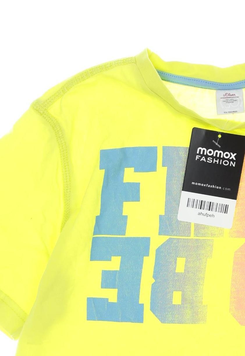 Thumbnail - s.Oliver Mädchen T-Shirt, gelb, Gr. 140