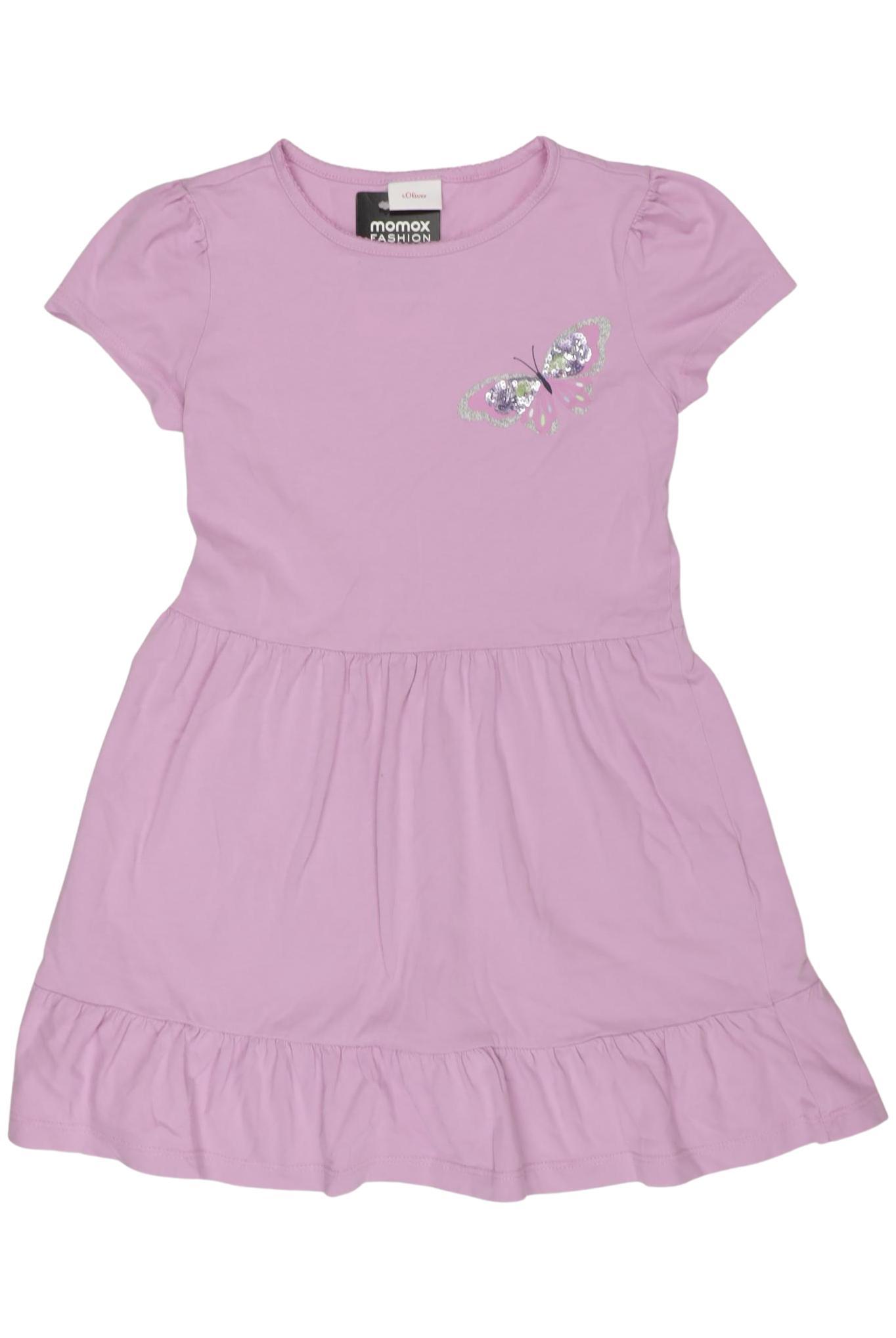 

s.Oliver Mädchen Kleid, pink, Gr. 122