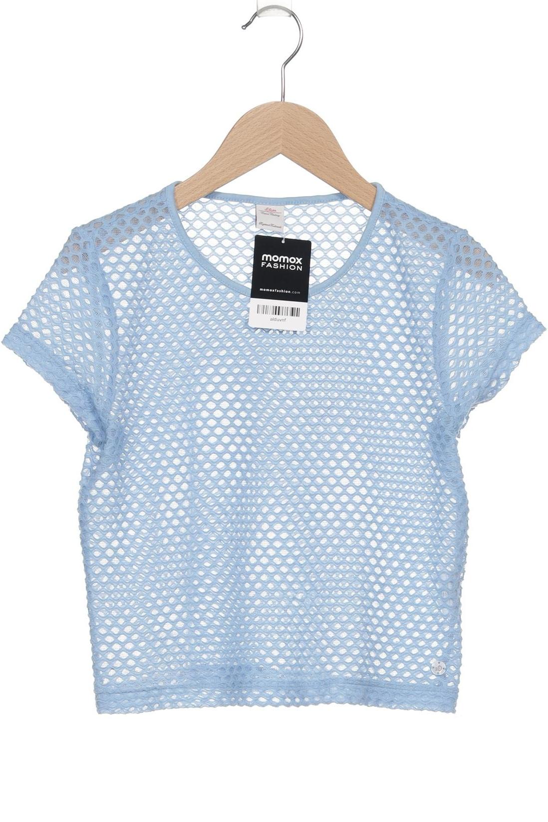 

s.Oliver Damen T-Shirt, blau, Gr. 164