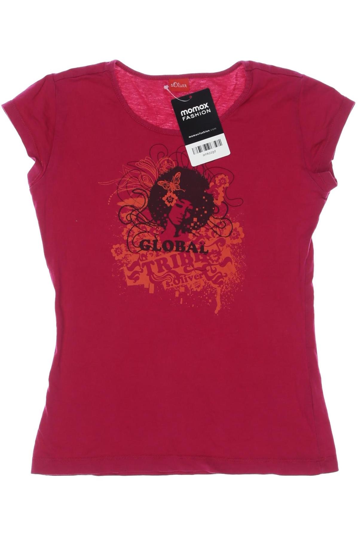 

s.Oliver Damen T-Shirt, pink, Gr. 152