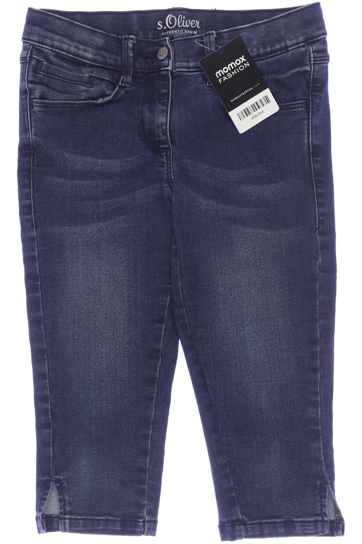 

s.Oliver Damen Shorts, marineblau, Gr. 140