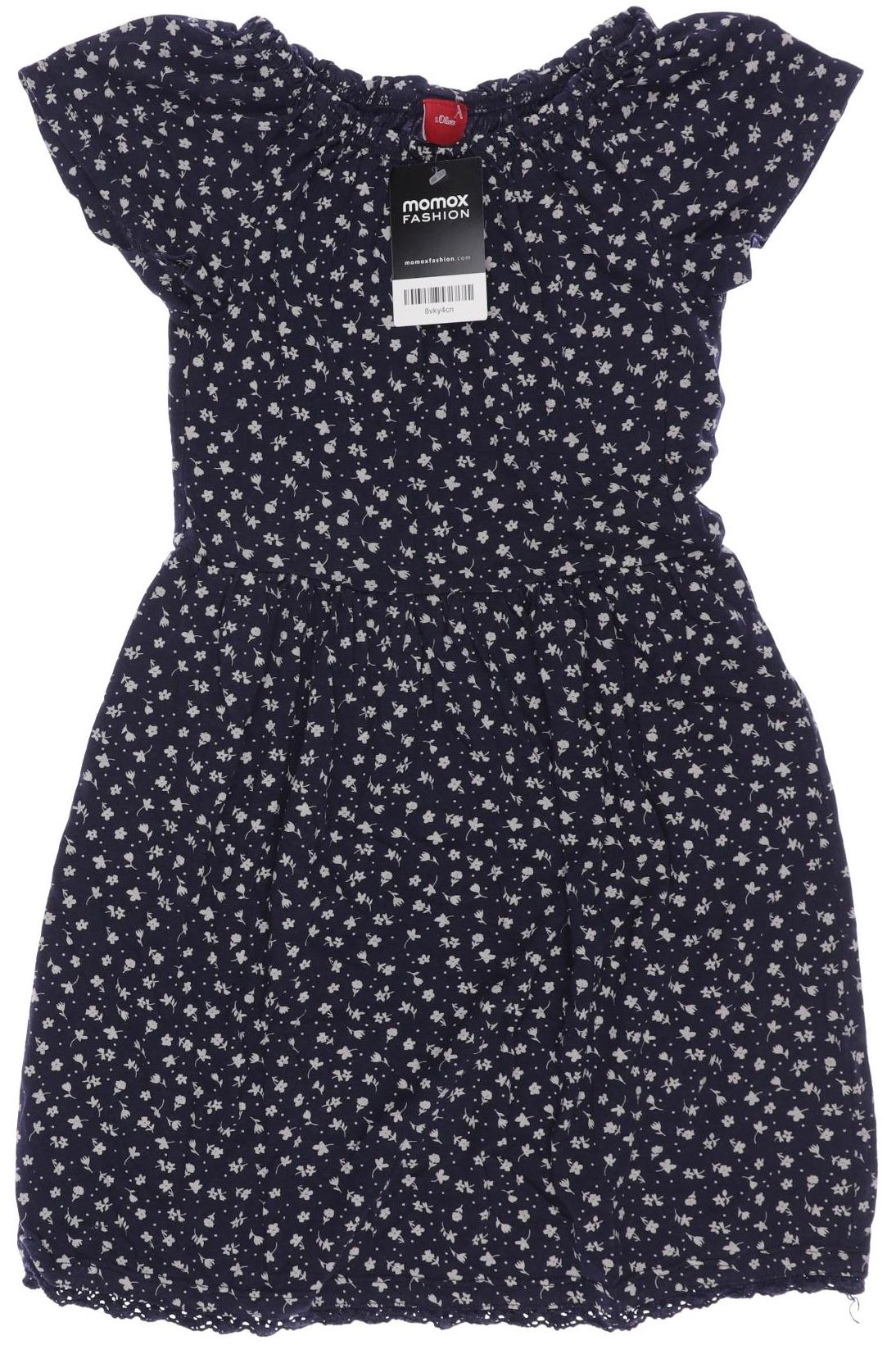

s.Oliver Mädchen Kleid, marineblau