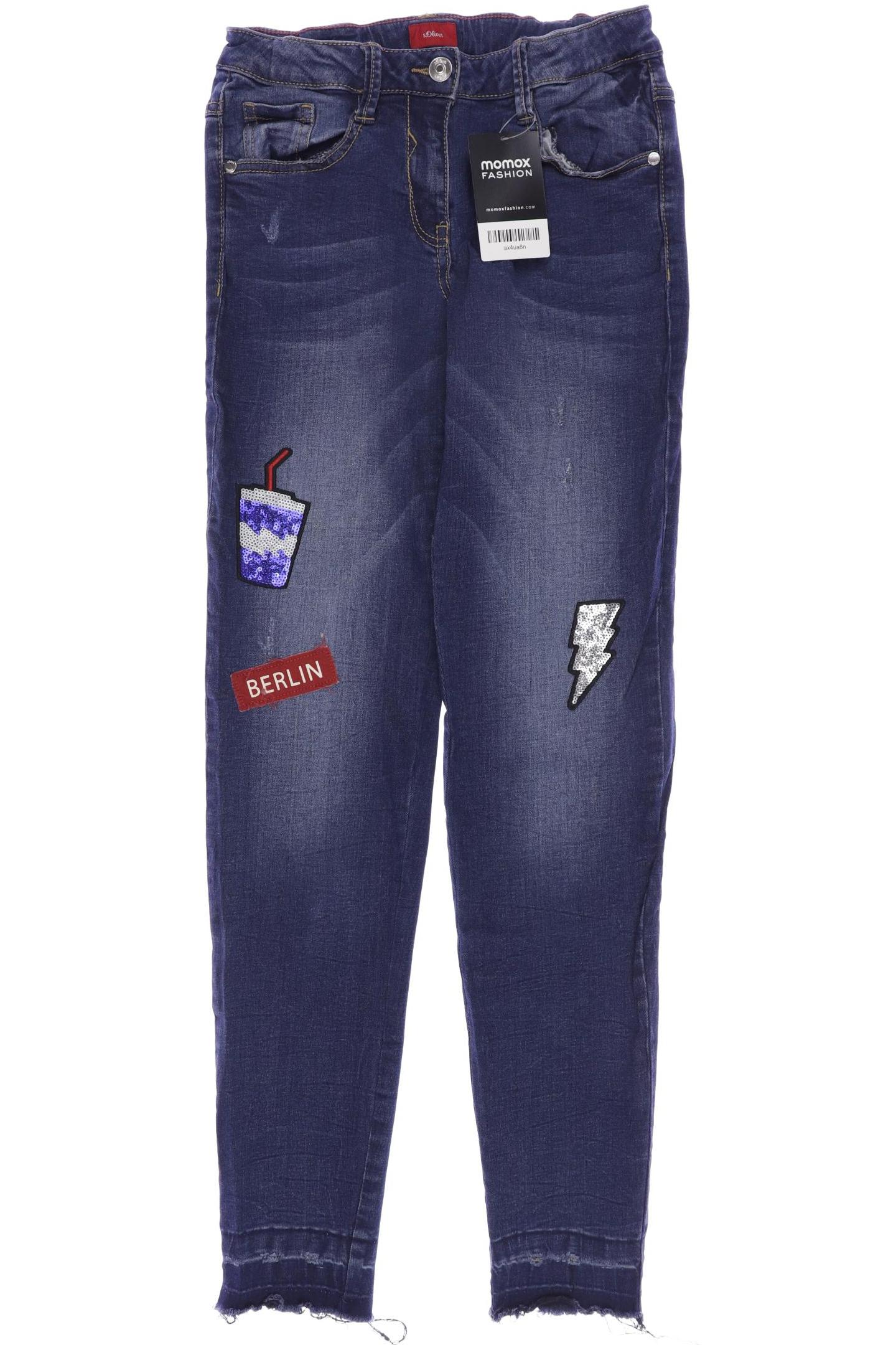 

s.Oliver Mädchen Jeans, marineblau