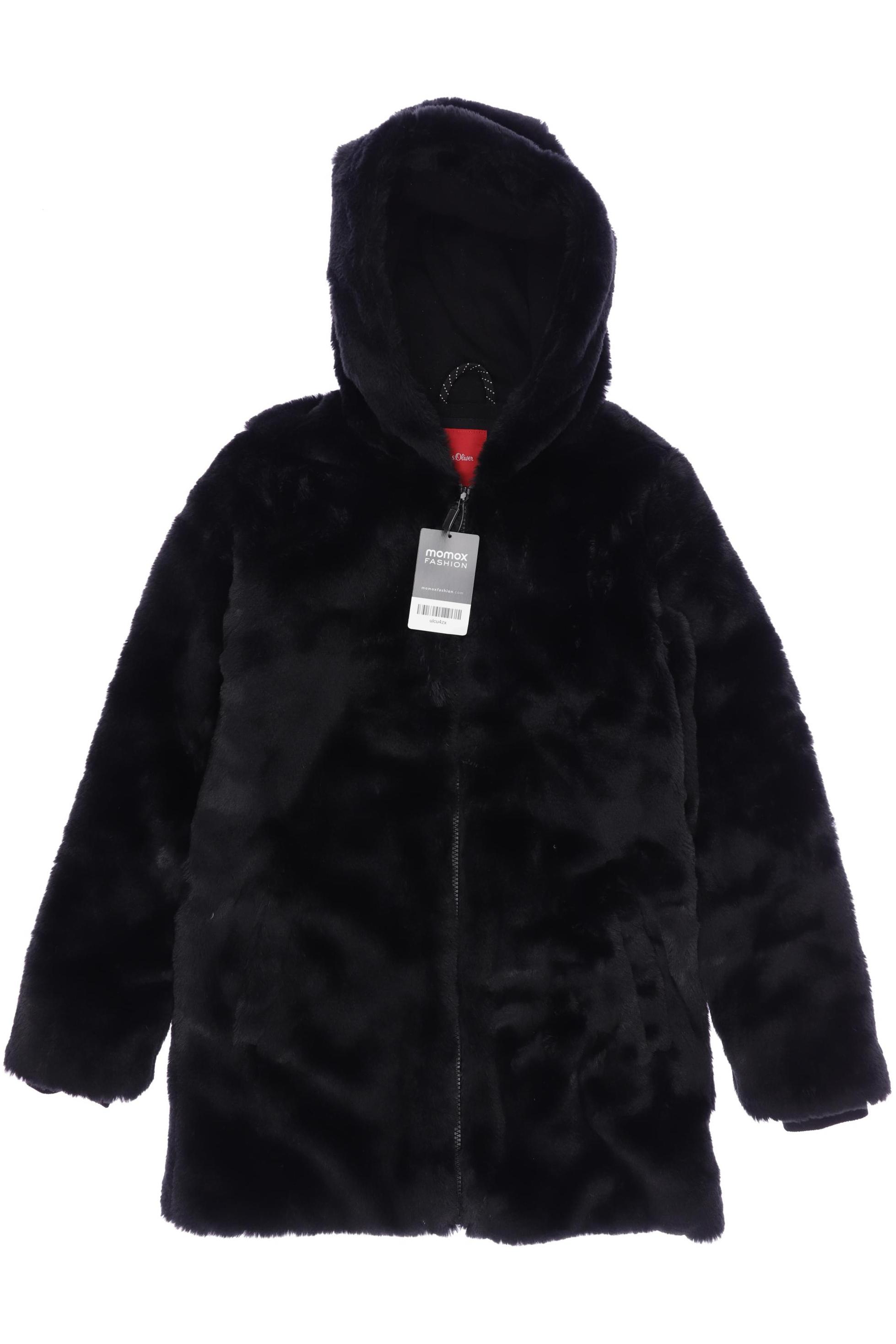 

s.Oliver Damen Jacke, schwarz, Gr. 152