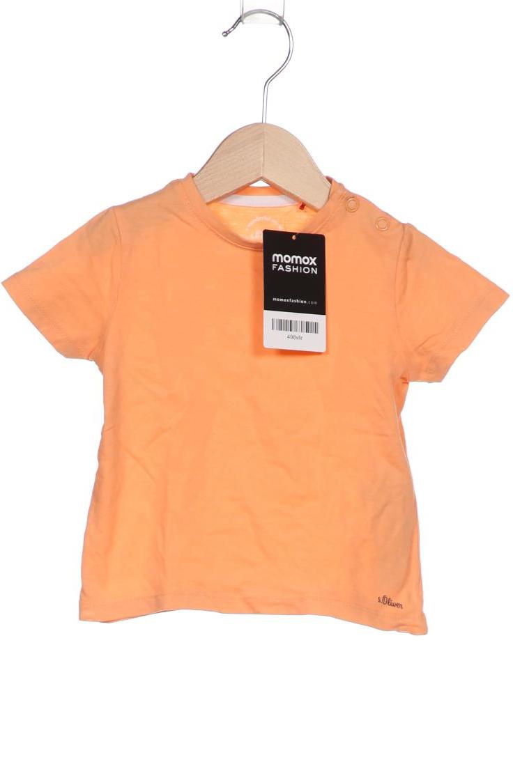 

s.Oliver Damen T-Shirt, orange, Gr. 80