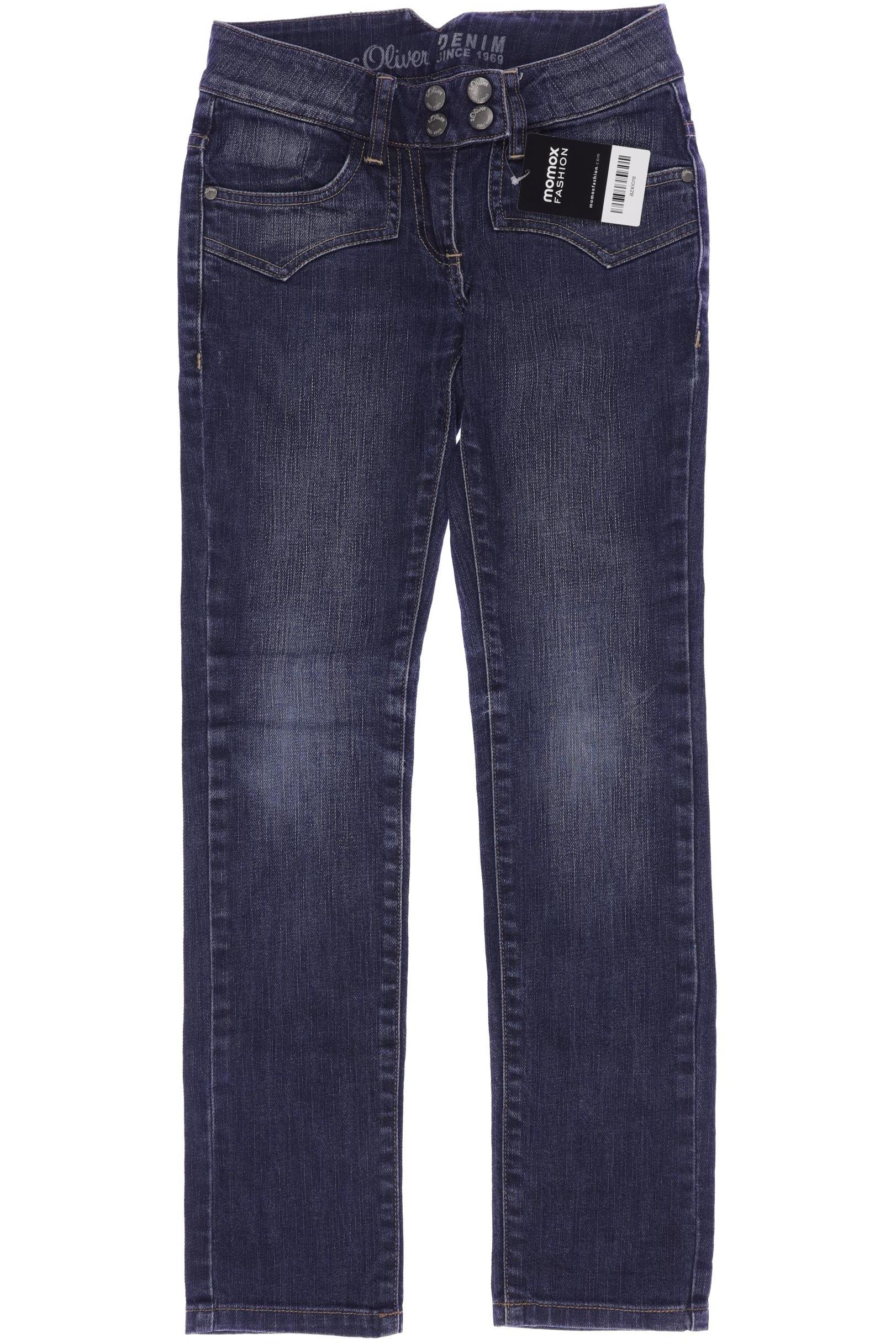 

s.Oliver Damen Jeans, blau, Gr. 134