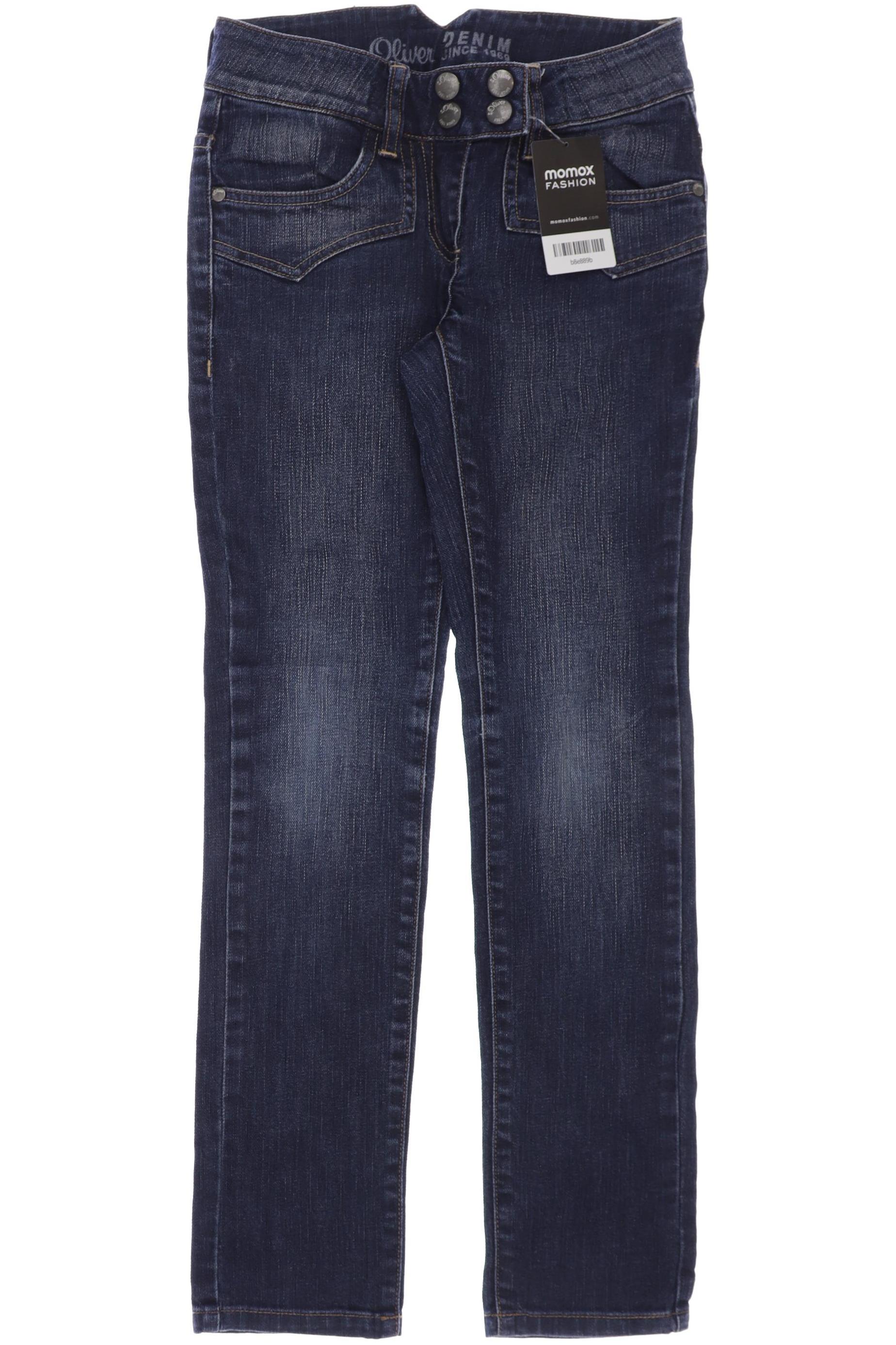 

s.Oliver Damen Jeans, blau, Gr. 134
