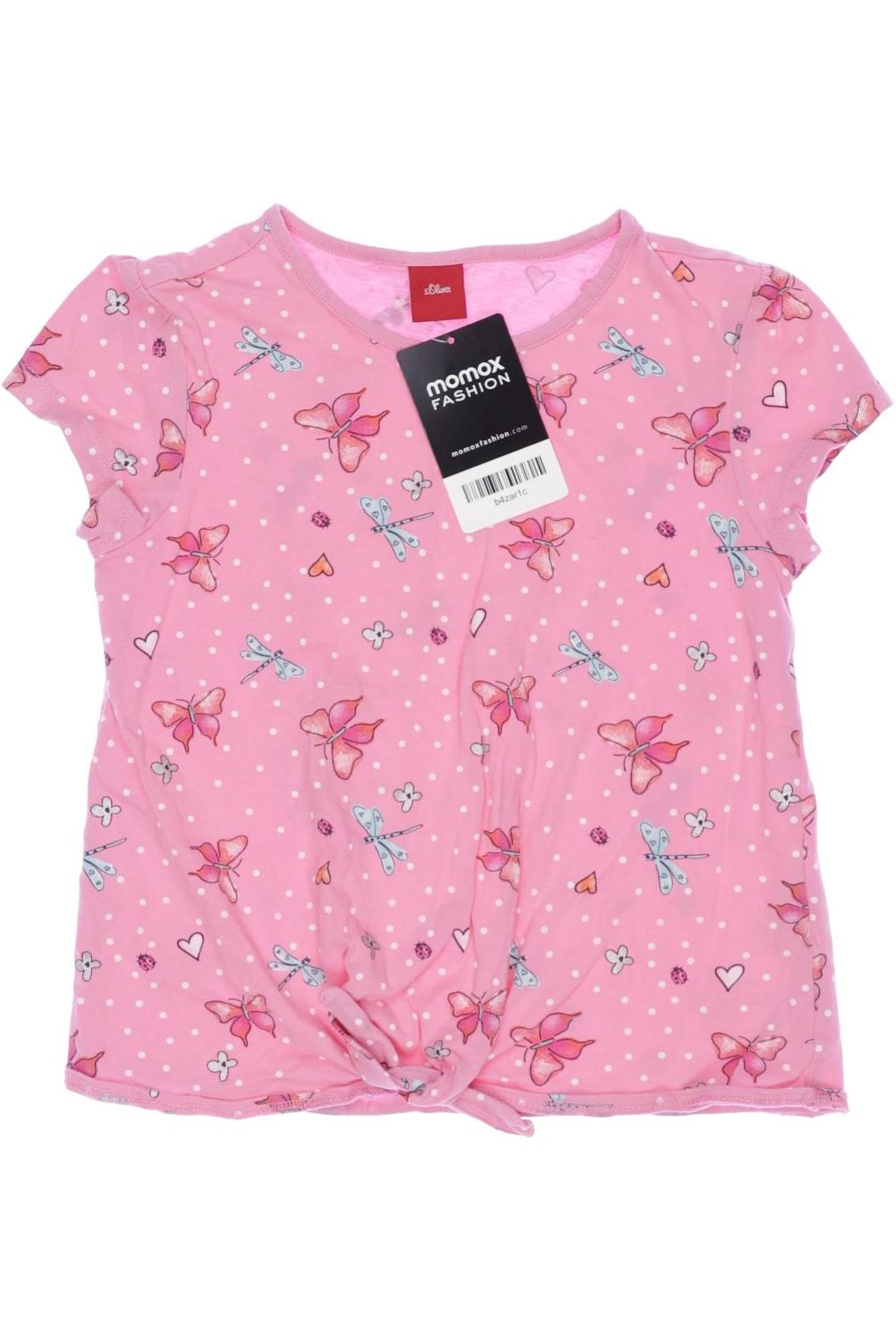

s.Oliver Damen T-Shirt, pink, Gr. 116