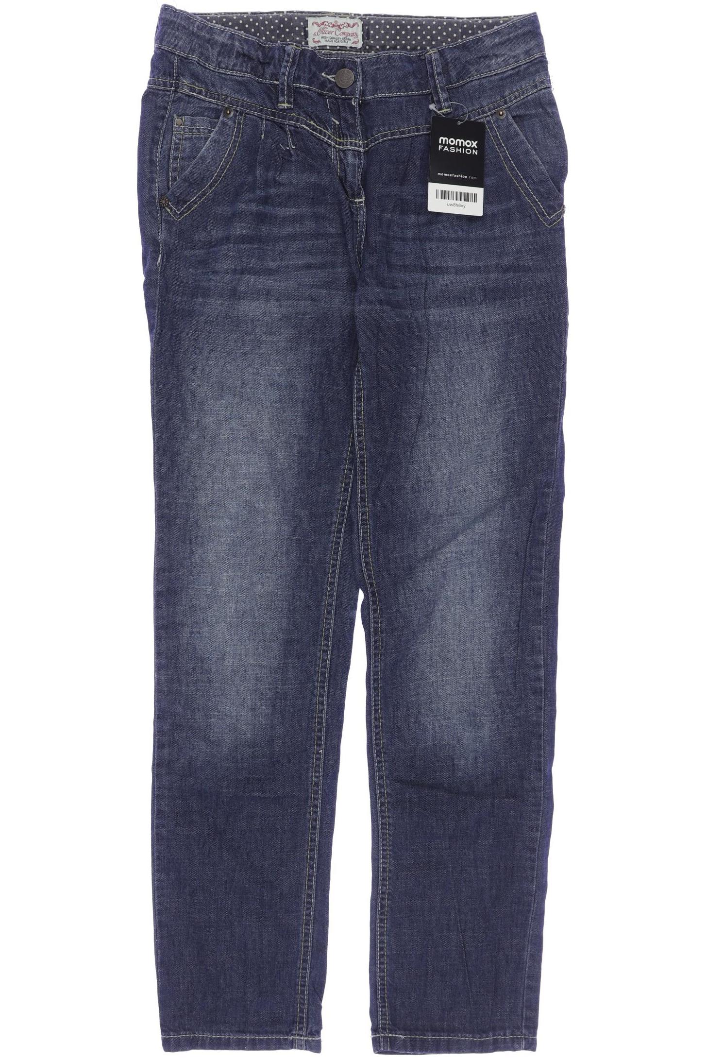 

s.Oliver Damen Jeans, blau, Gr. 140