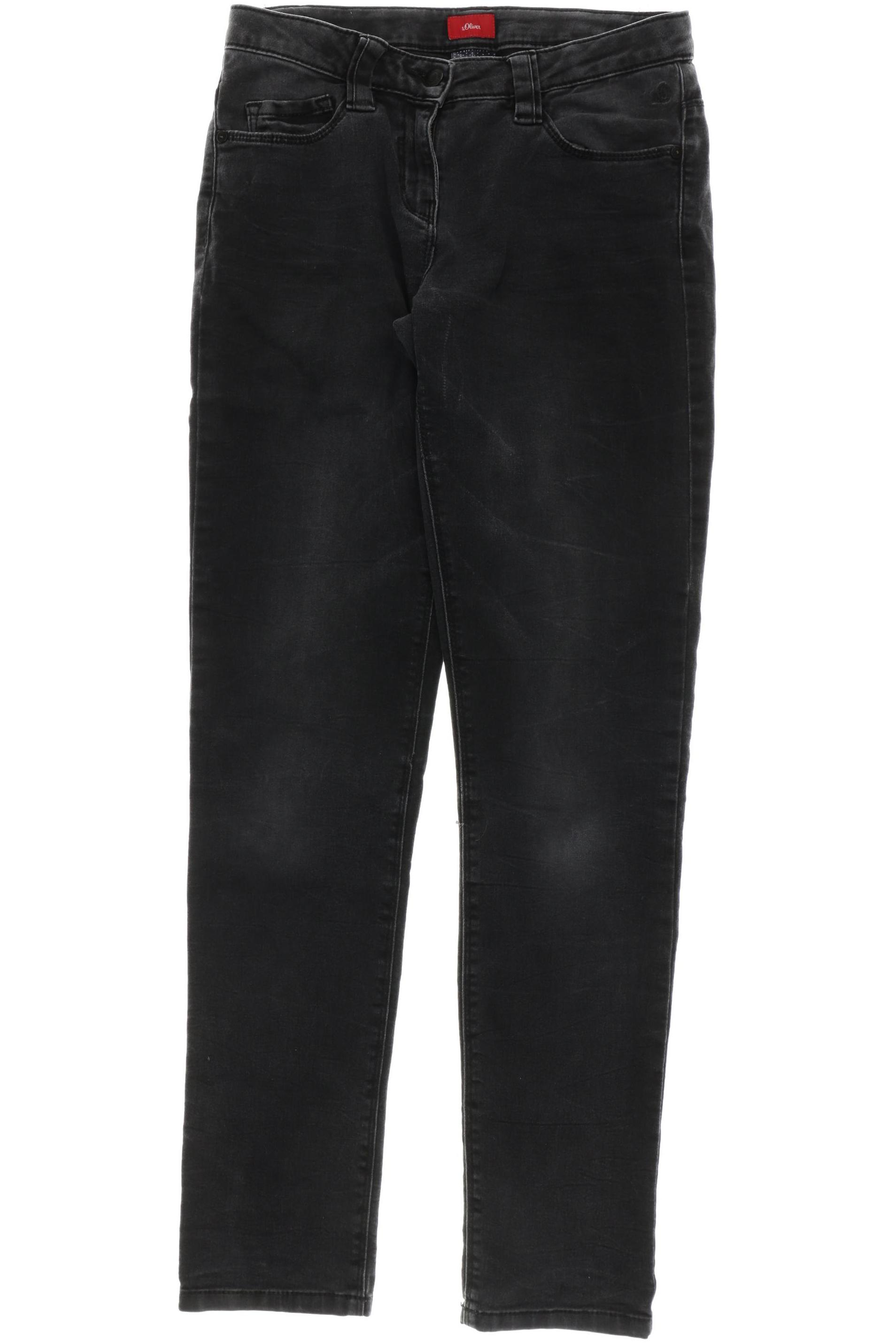 

s.Oliver Damen Jeans, schwarz, Gr. 164