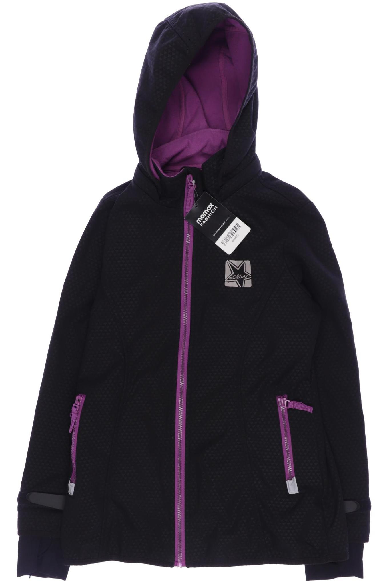 

s.Oliver Damen Jacke, schwarz, Gr. 140