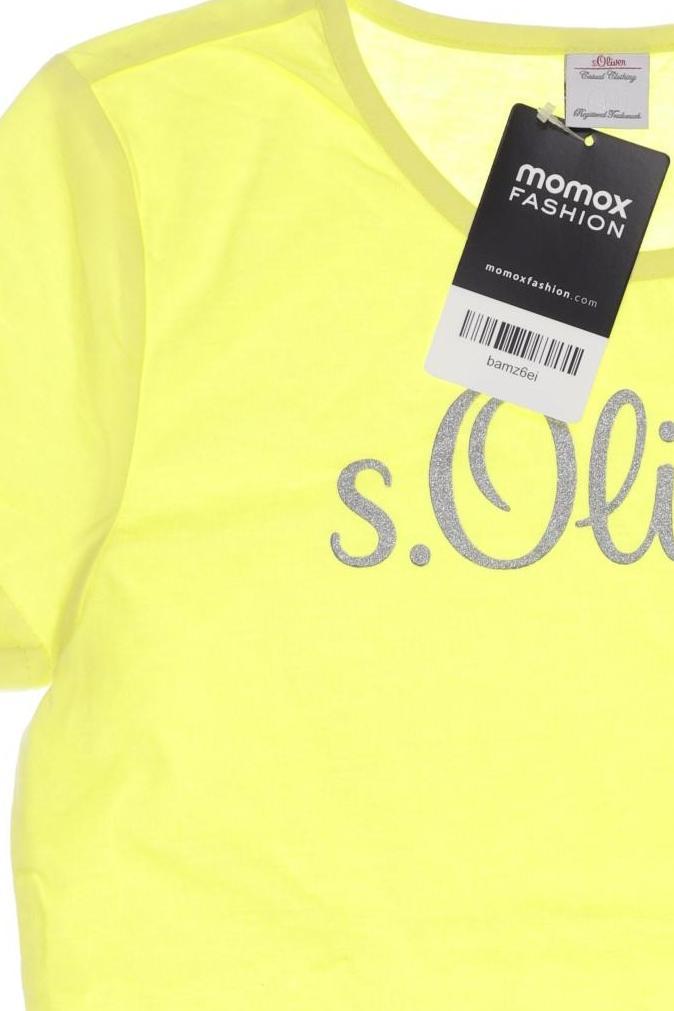 Thumbnail - s.Oliver Mädchen T-Shirt, gelb, Gr. 146