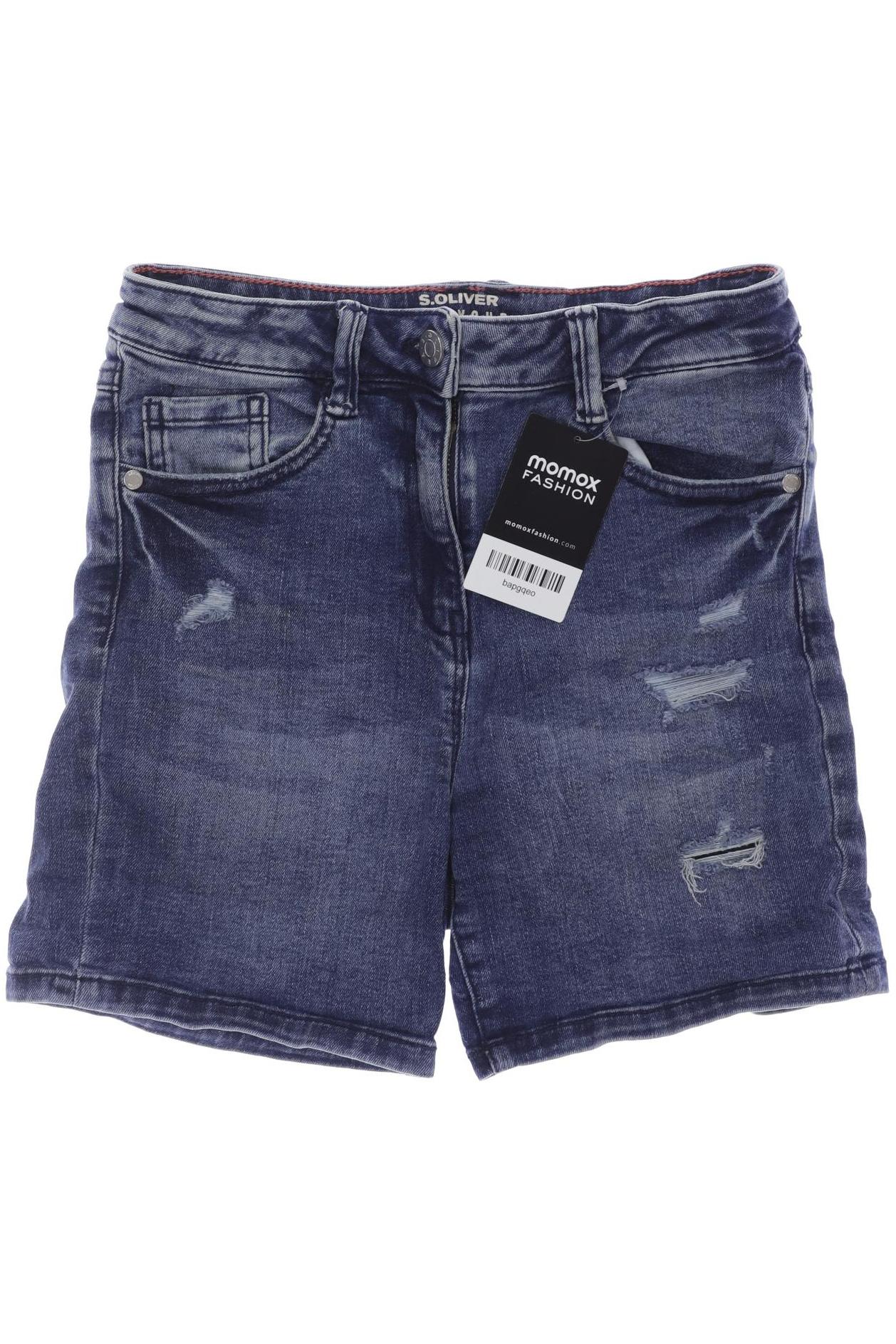 

s.Oliver Mädchen Shorts, blau