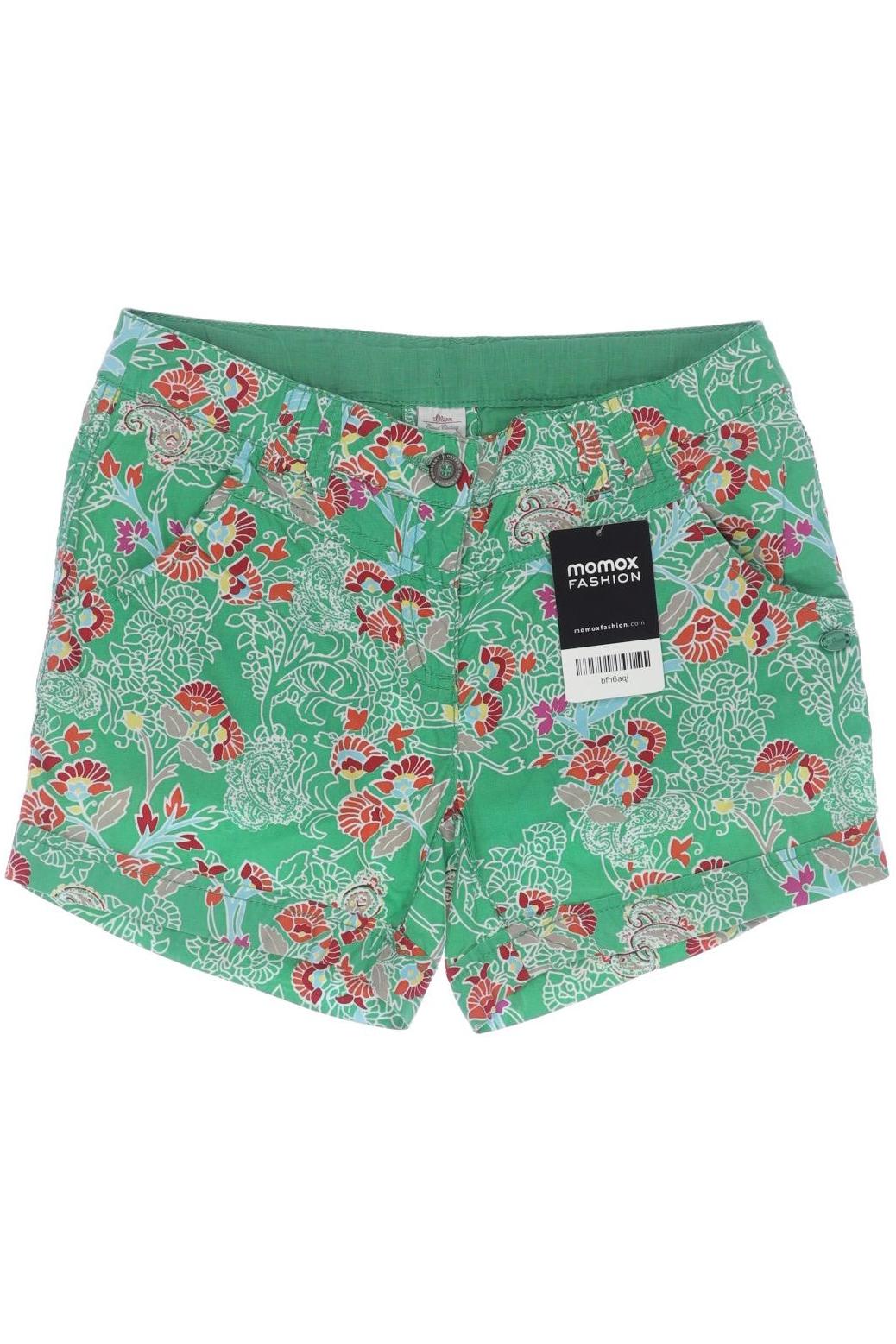 

s.Oliver Damen Shorts, grün, Gr. 152