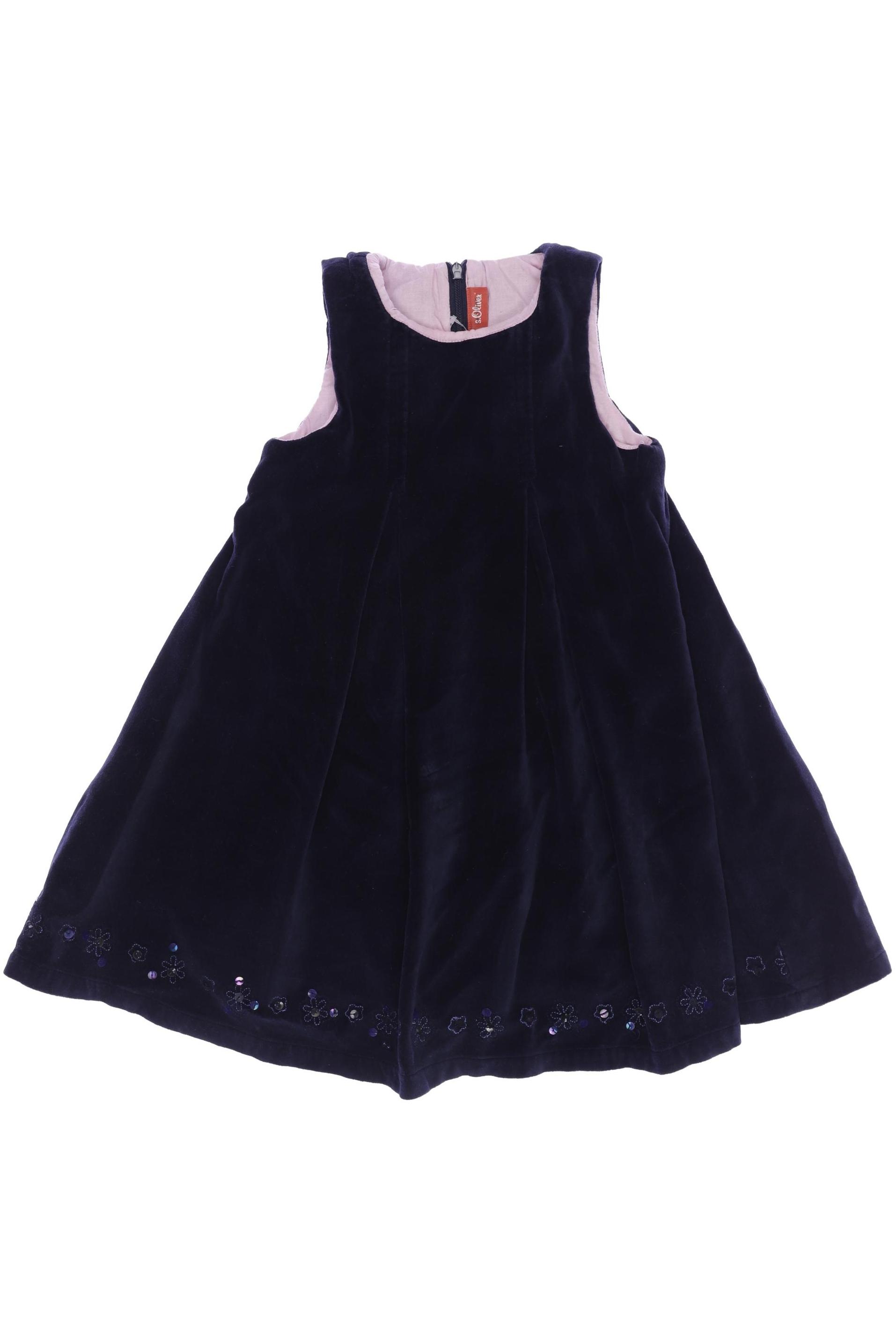 

s.Oliver Mädchen Kleid, marineblau, Gr. 104