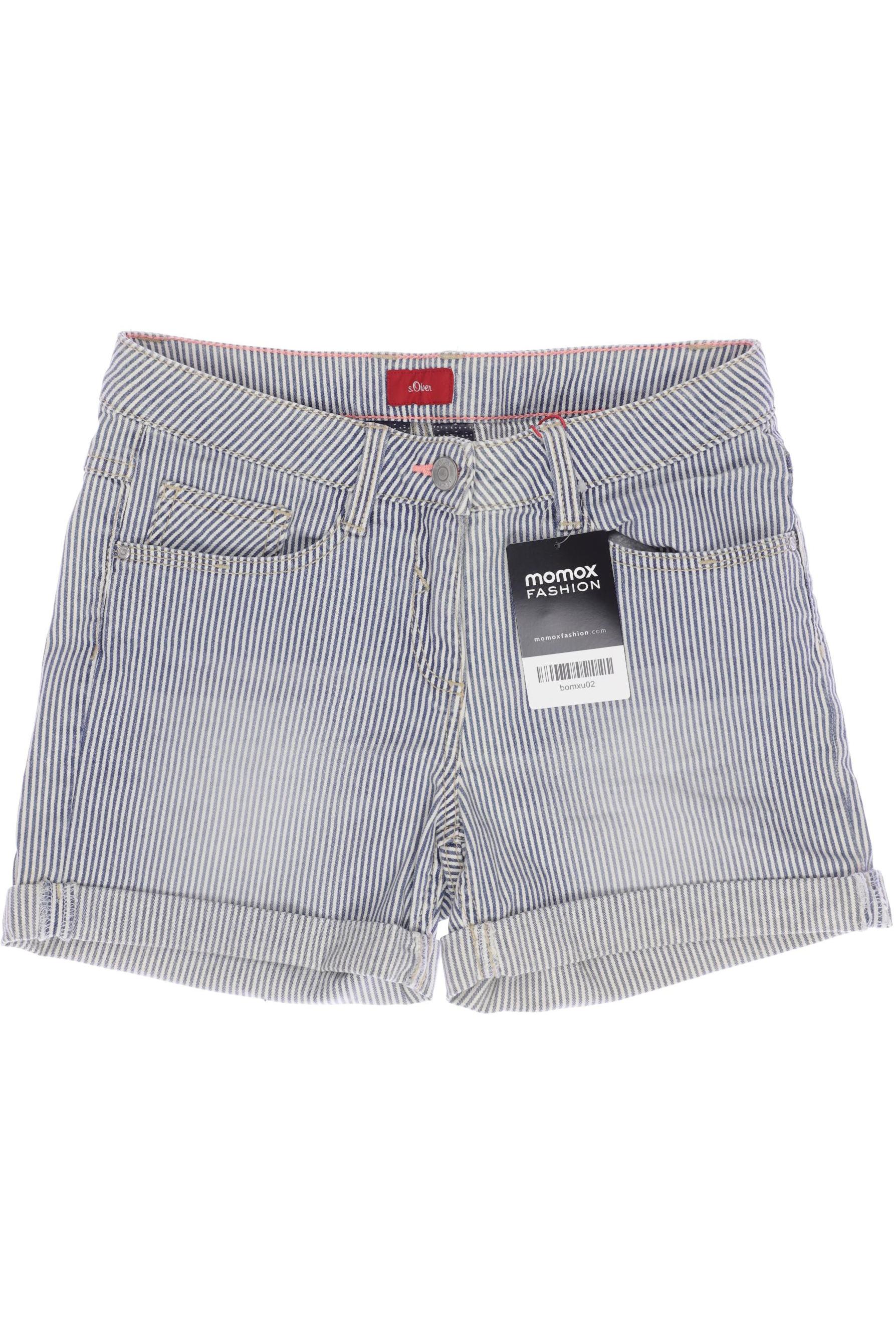 

s.Oliver Damen Shorts, blau, Gr. 158