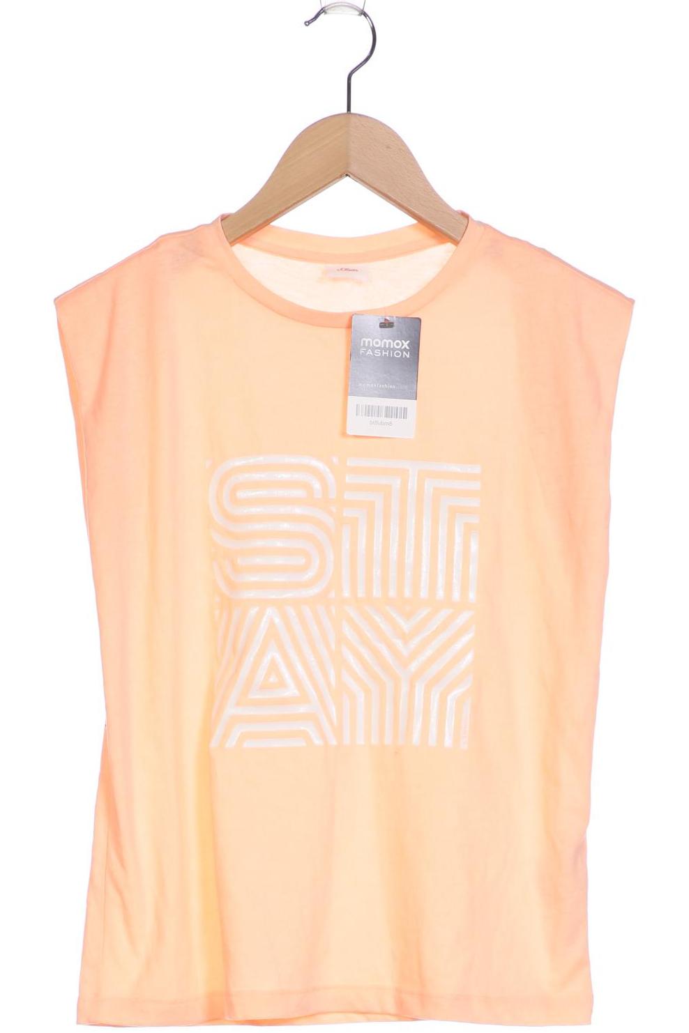 

s.Oliver Mädchen T-Shirt, orange