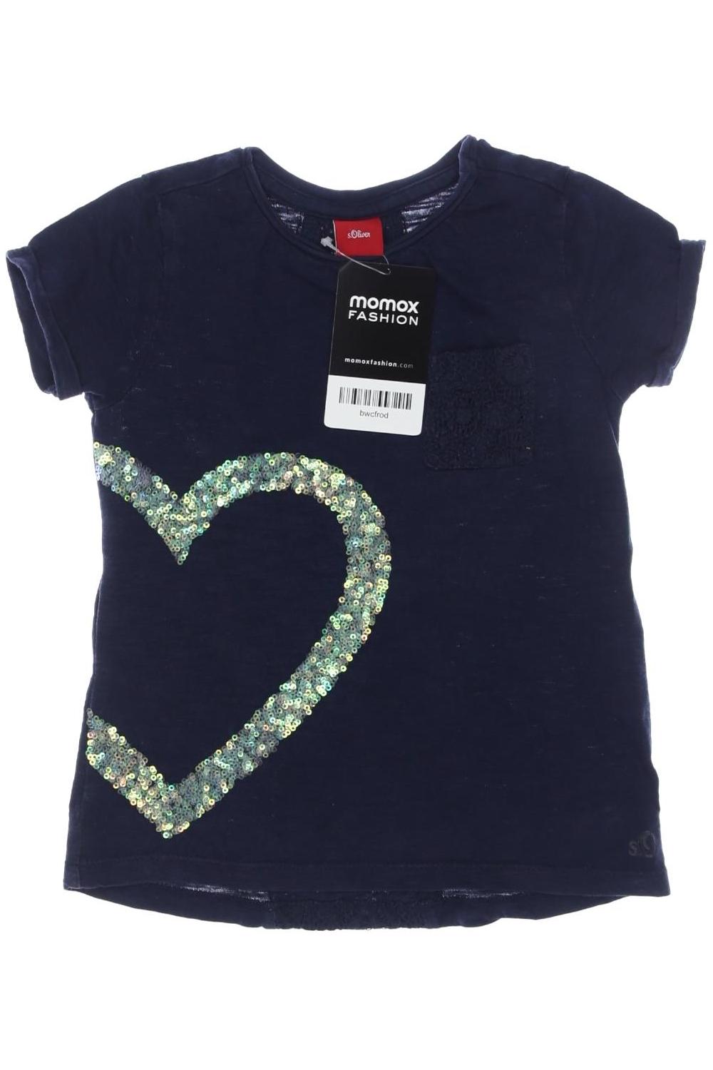 

s.Oliver Damen T-Shirt, marineblau, Gr. 92