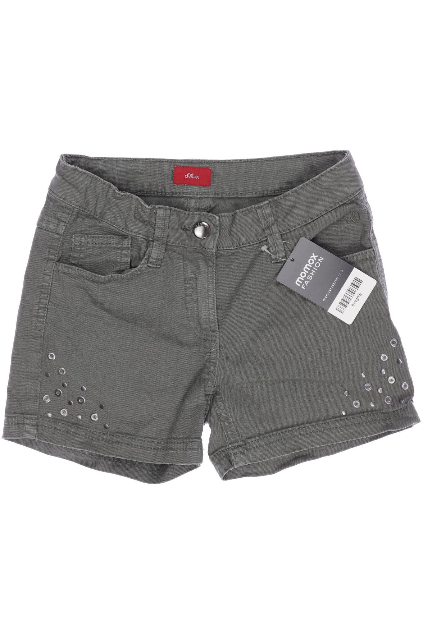 

s.Oliver Damen Shorts, grün, Gr. 146