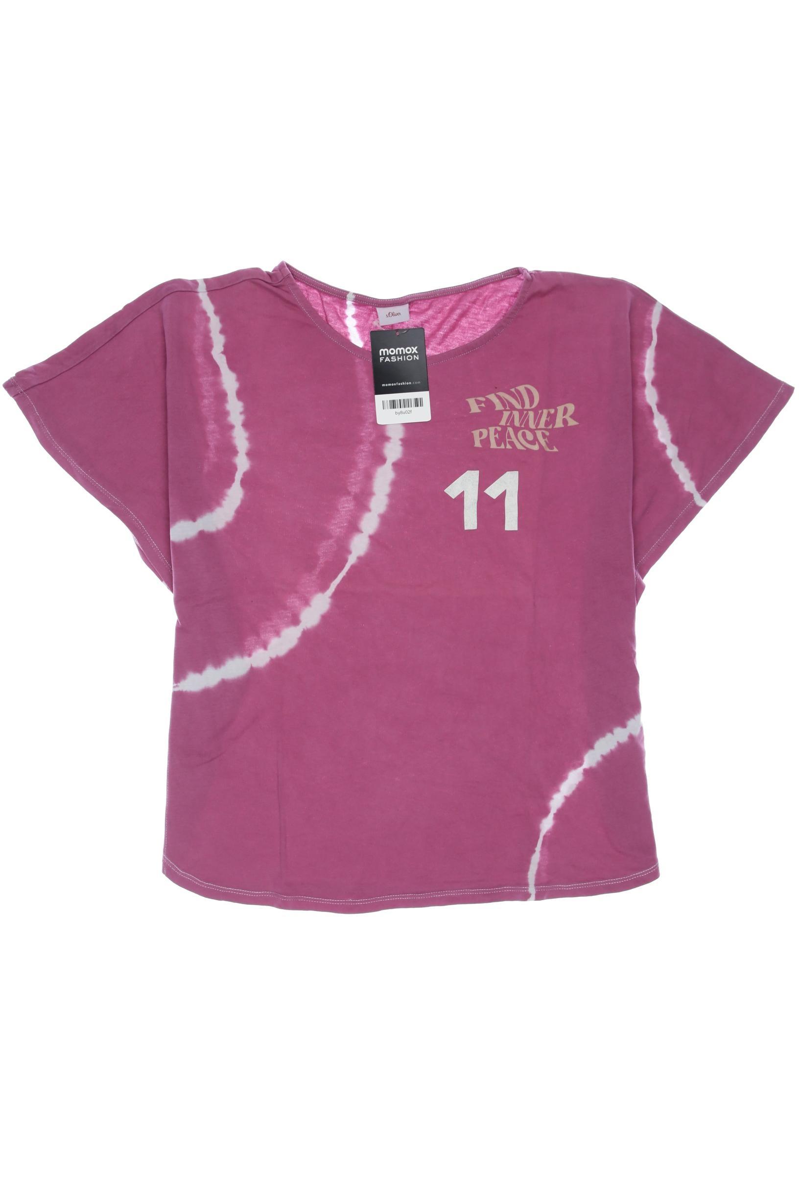 

s.Oliver Damen T-Shirt, pink, Gr. 164