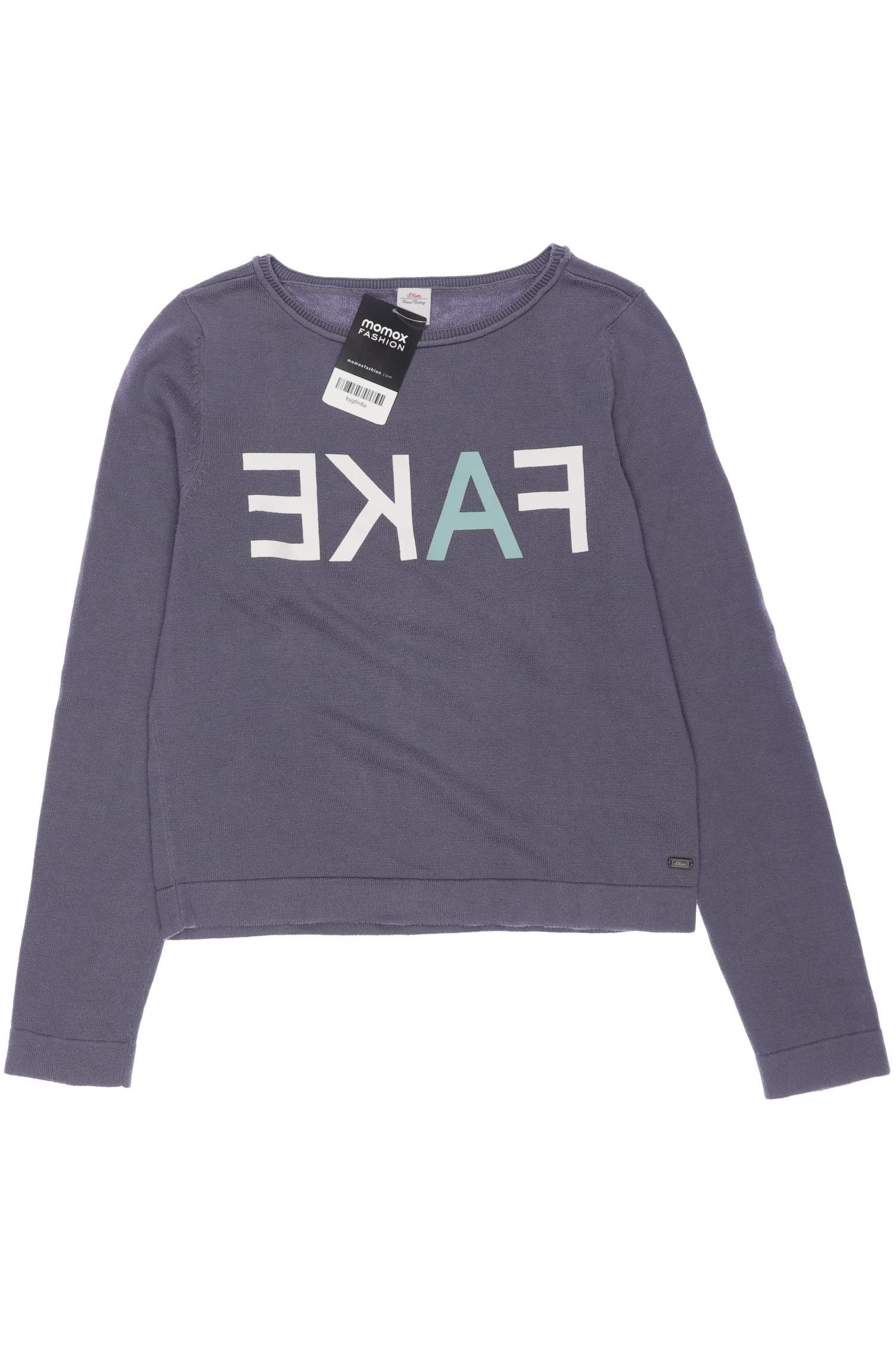 

s.Oliver Damen Pullover, blau, Gr. 164