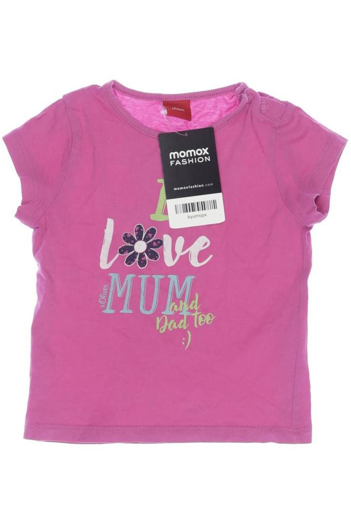 

s.Oliver Damen T-Shirt, pink, Gr. 80
